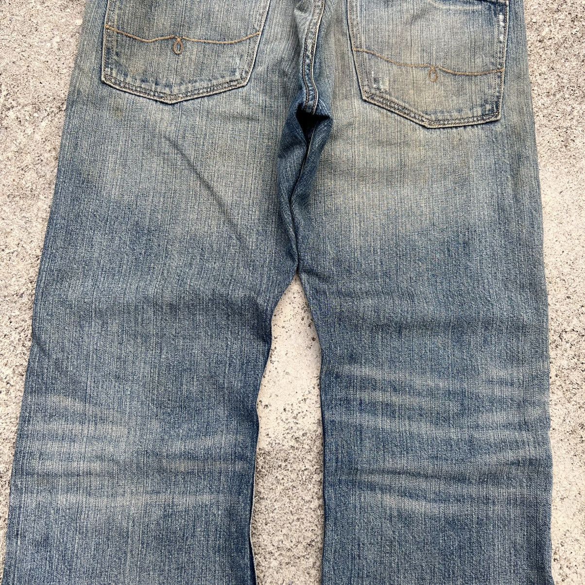 Polo Ralph Lauren “POLO JEANS COMPANY” FLY BUTTON DISTRESS JEANS Size US 34 / EU 50 - 17 Thumbnail