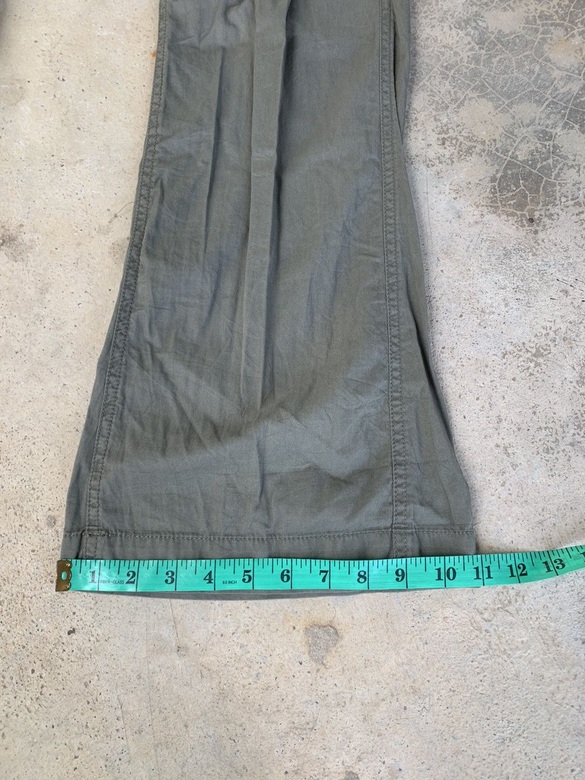 Japanese Brand Flared Merry Friend Cargo Pants Size 33" - 7 Thumbnail