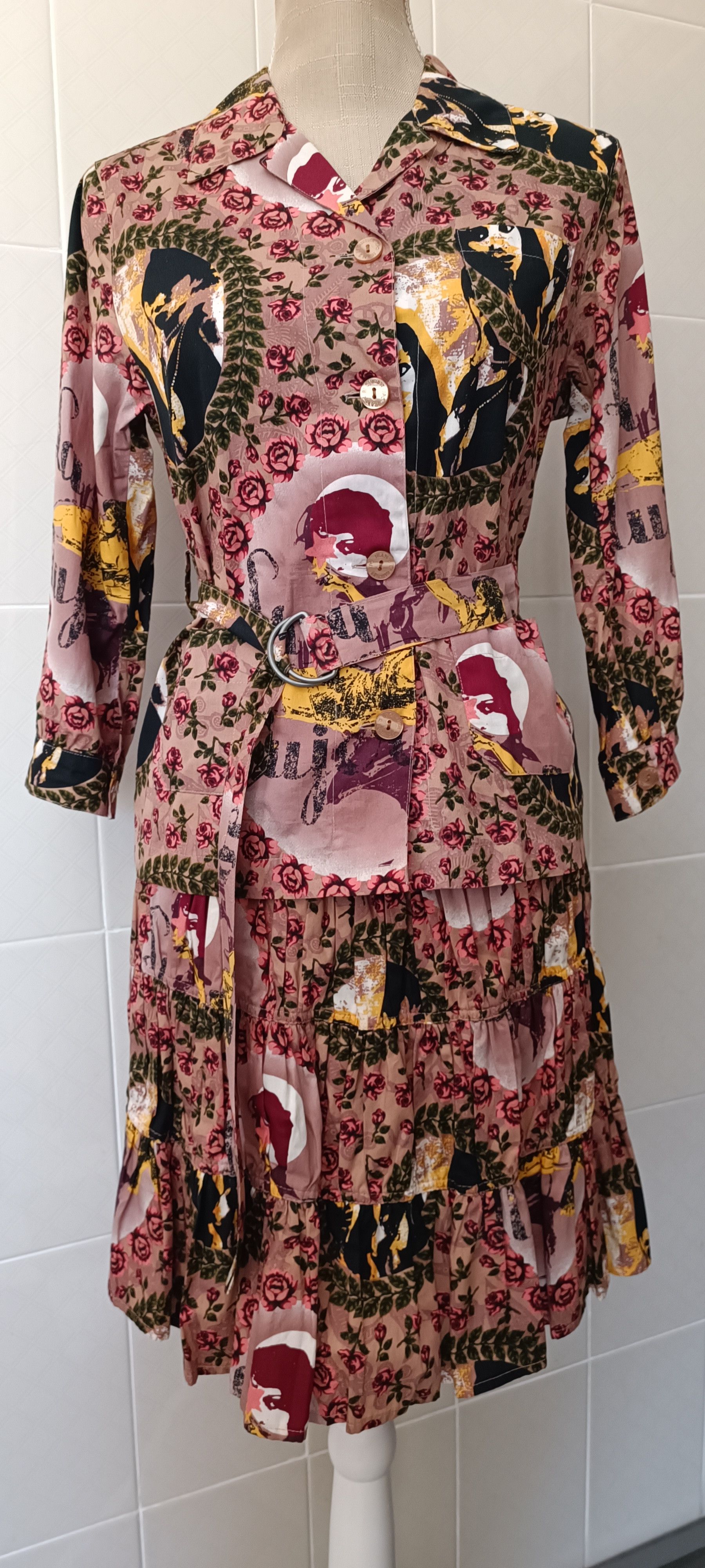 Jean Paul Gaultier 2000's - "La mujer" set - Jacket and mini skirt Size M / US 6-8 / IT 42-44 - 1 Thumbnail
