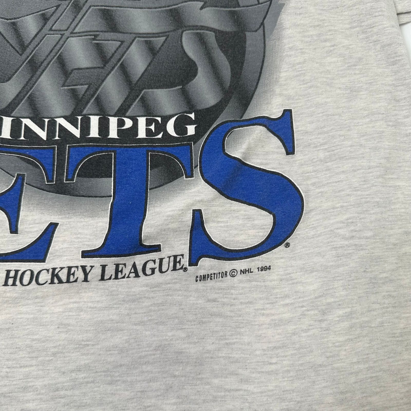 Vintage 1994 Winnipeg Jets NHL Graphic Tee L Size US L / EU 52-54 / 3 - 3 Thumbnail