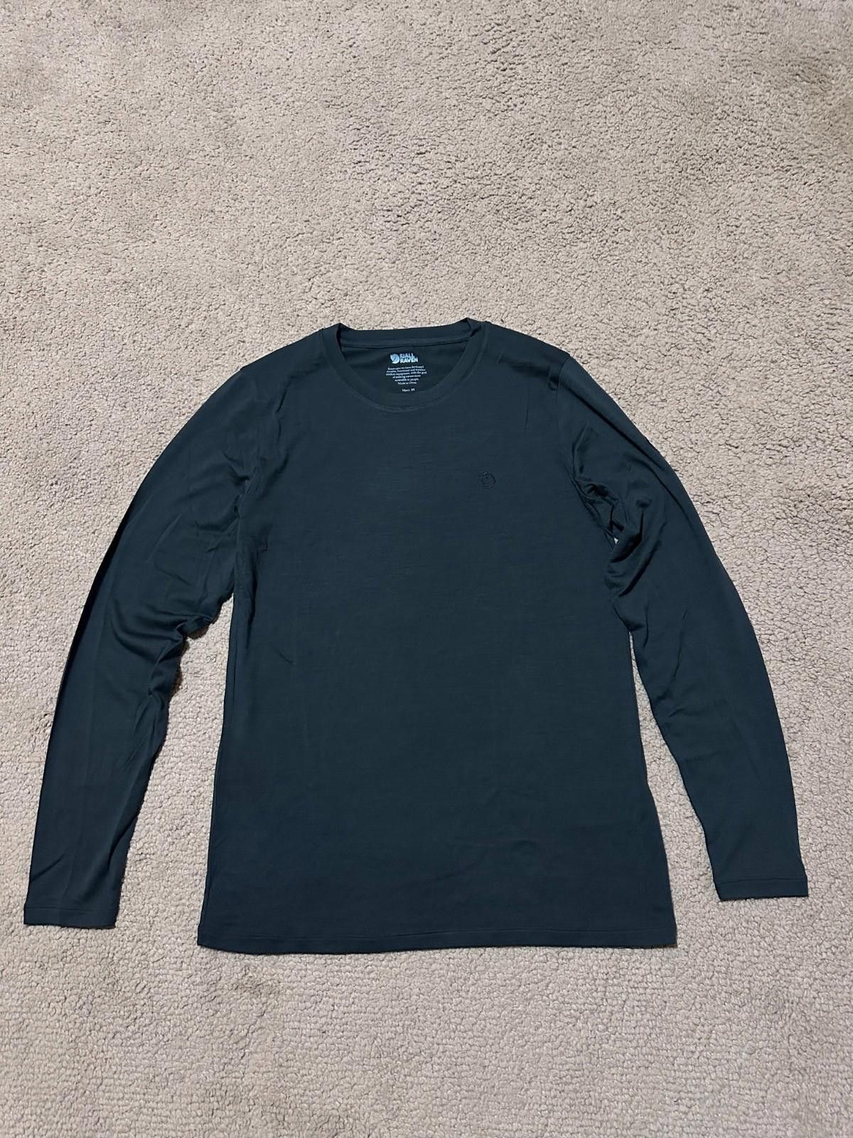 Fjallraven Fjallraven Abisko Wool L/S Shirt Sz M Mens Size US M / EU 48-50 / 2 - 1 Thumbnail