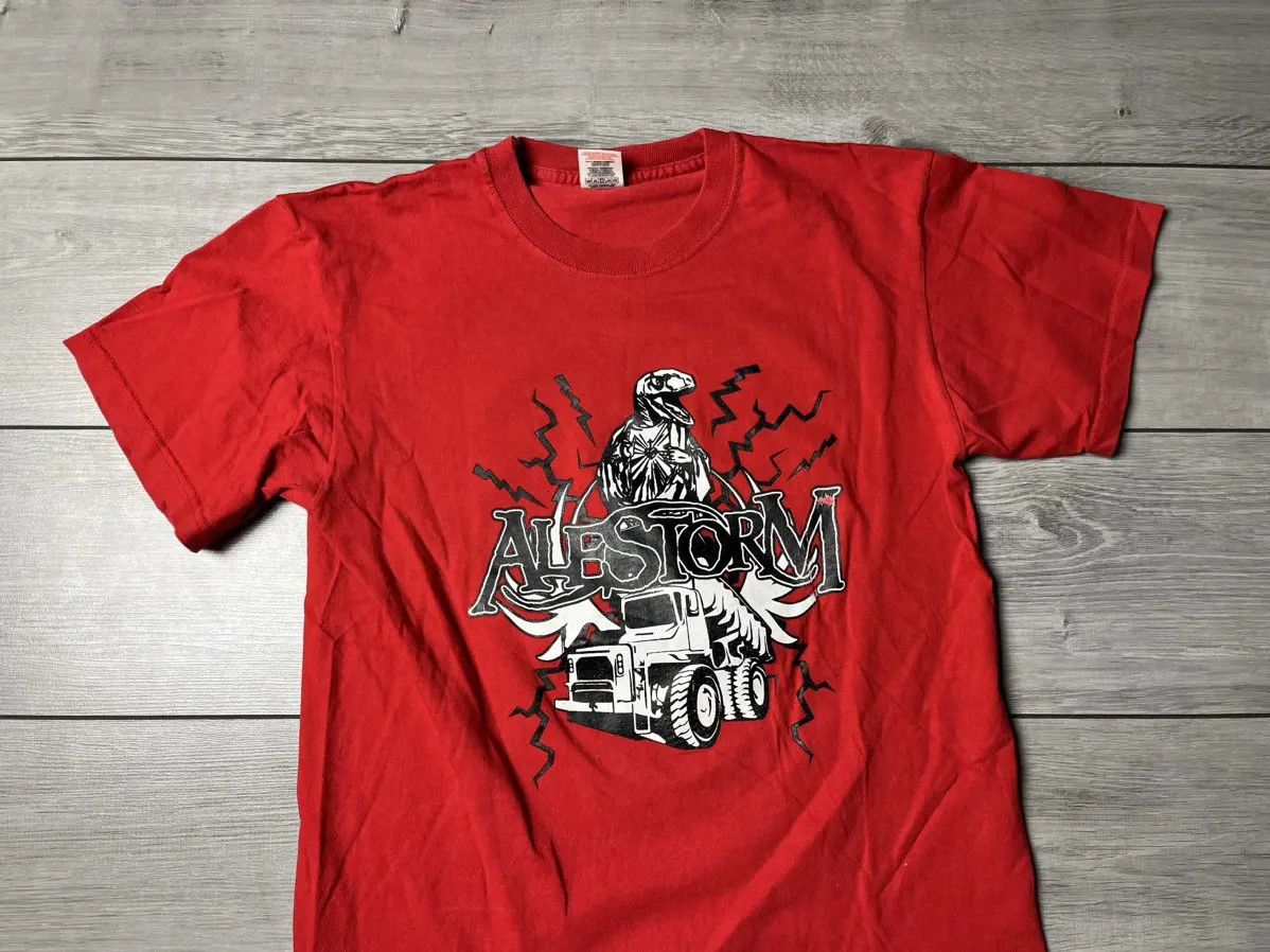 Band Tees Alestorm Tshirt rock band size Medium Size US M / EU 48-50 / 2 - 3 Thumbnail