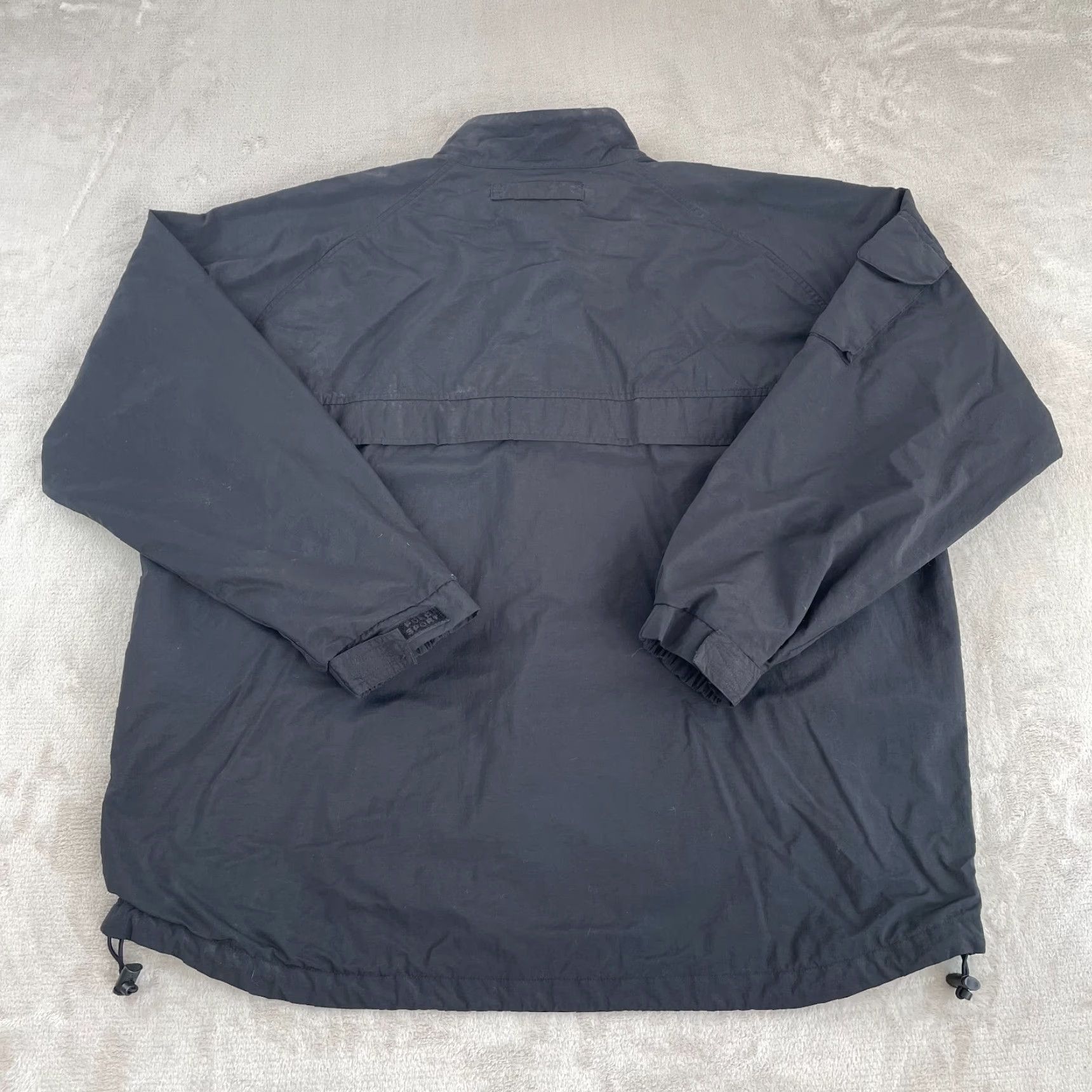 Vintage VINTAGE Polo Sport Jacket Men 2XLT Tall Black Ful Zip Windbreaker Size US XXL / EU 58 / 5 - 5 Thumbnail
