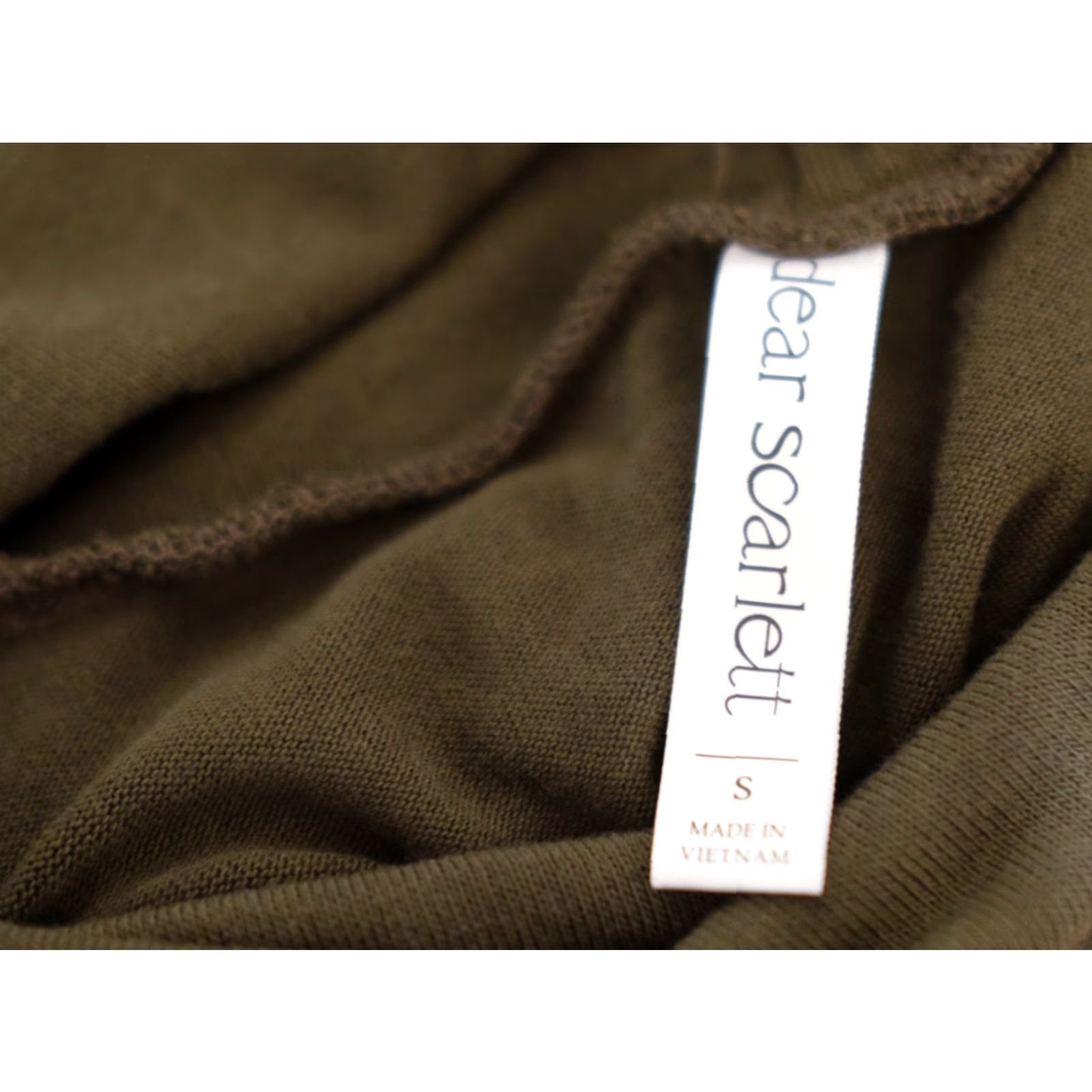 Vintage VINTAGE Dear Scarlett Sweater Oversized Split Open Back Green Womens S #A3-66 Size S / US 4 / IT 40 - 7 Thumbnail