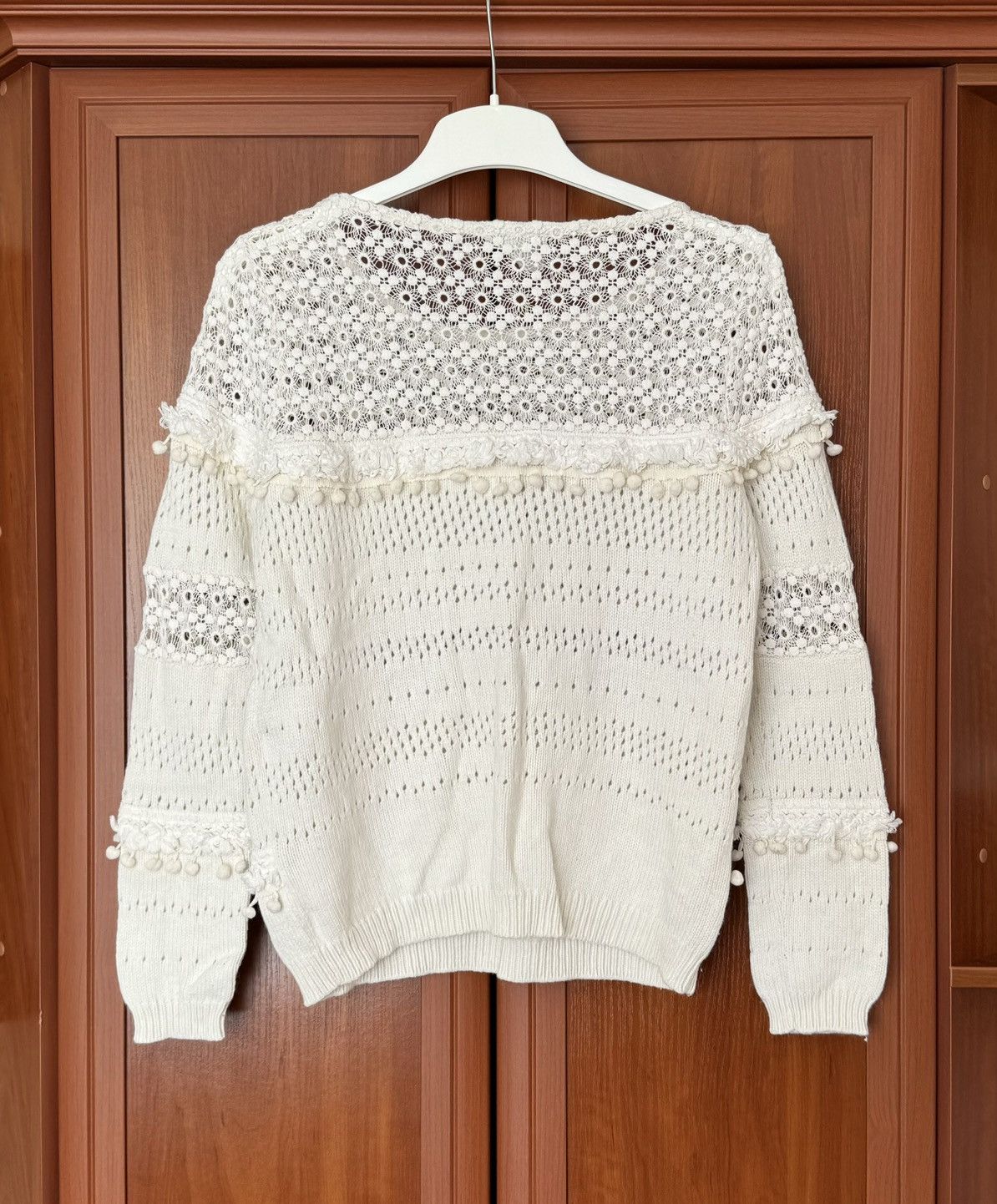 Designer × Sezane Sezane S Wmns sweater knitwear jumper pullover long sleeve Size S / US 4 / IT 40 - 14 Thumbnail