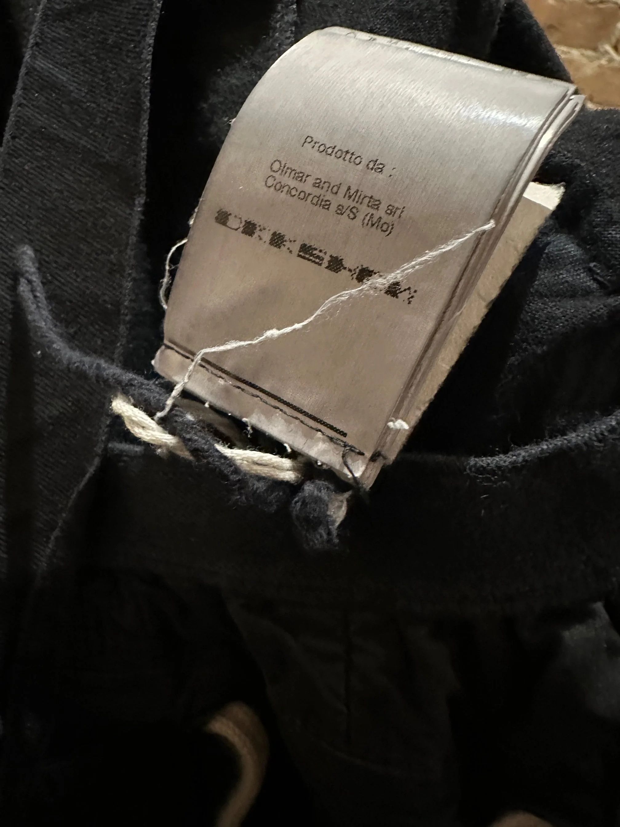 Rick Owens Drkshdw Rick Owens DRKSHDW Drop-Crotch Creatch Cargo Size US 30 / EU 46 - 10 Thumbnail