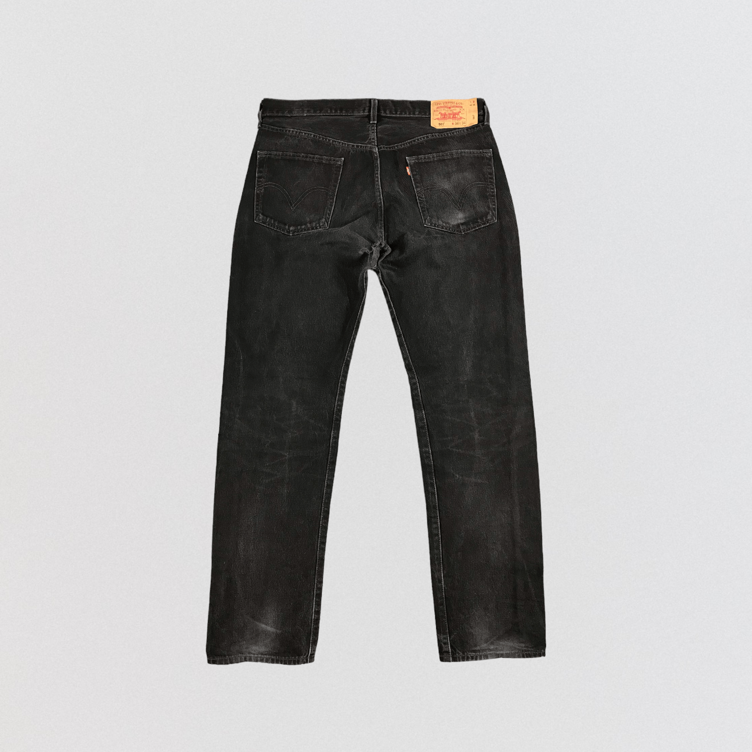Levi's Vintage Distress Levis 501 Jeans-JM1668 Size US 38 / EU 54 - 2 Thumbnail