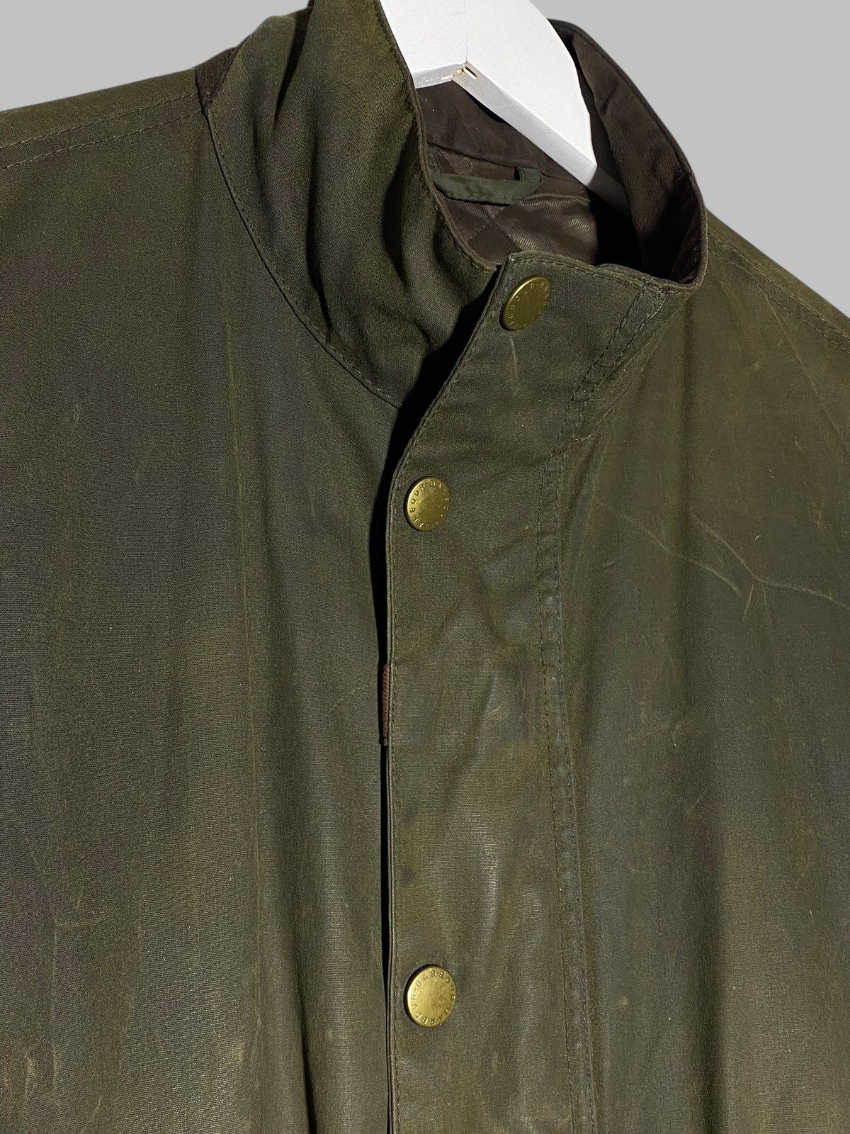 Barbour Barbour Guillemot Wax Jacket Men’s Green Size US XXL / EU 58 / 5 - 6 Thumbnail