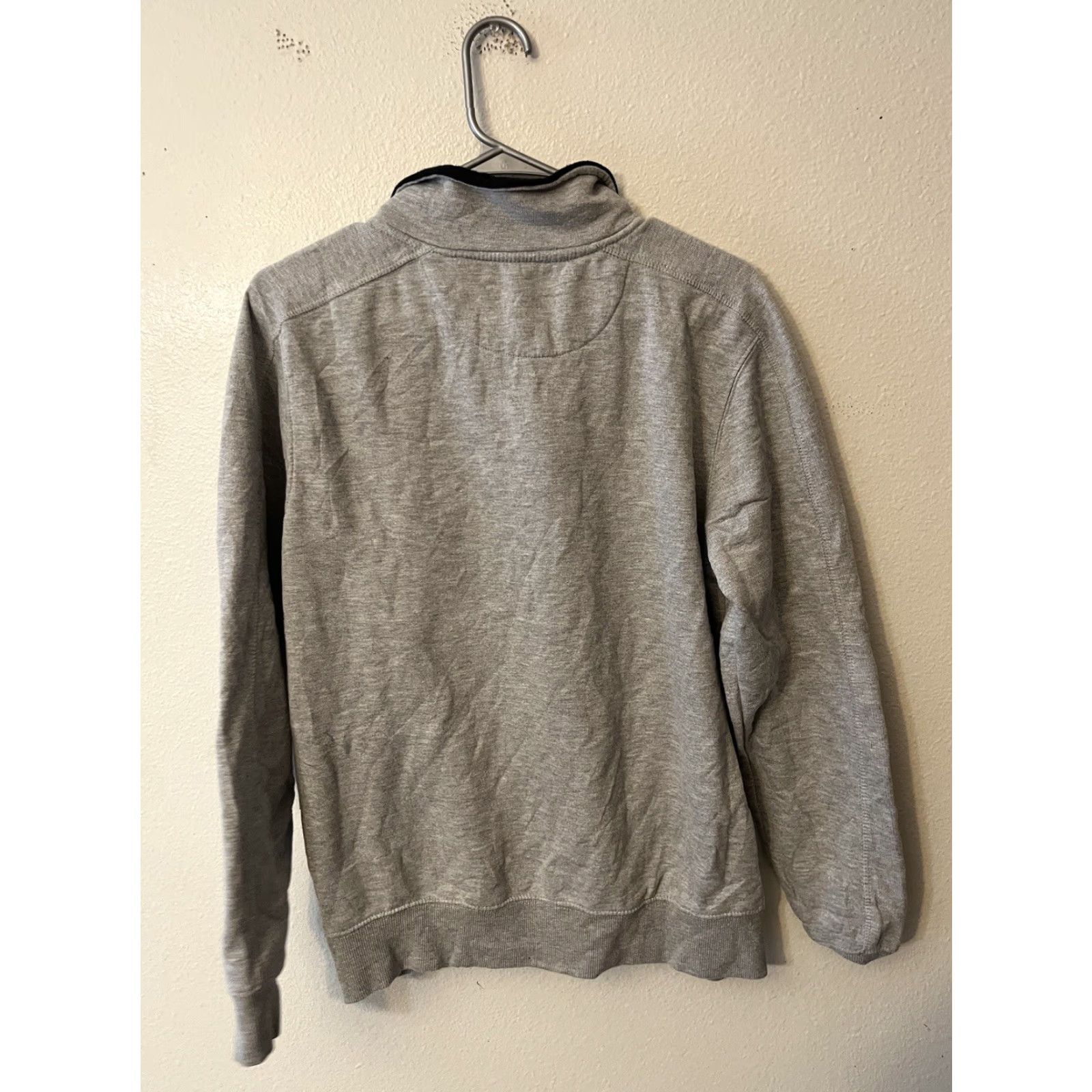 Kenneth Cole Kenneth Cole Mens Hoodie 1/4 Zip Gray Cotton Blend Long Sleeve Small Logo Vintage? No — actually Small Size US S / EU 44-46 / 1 - 2 Thumbnail