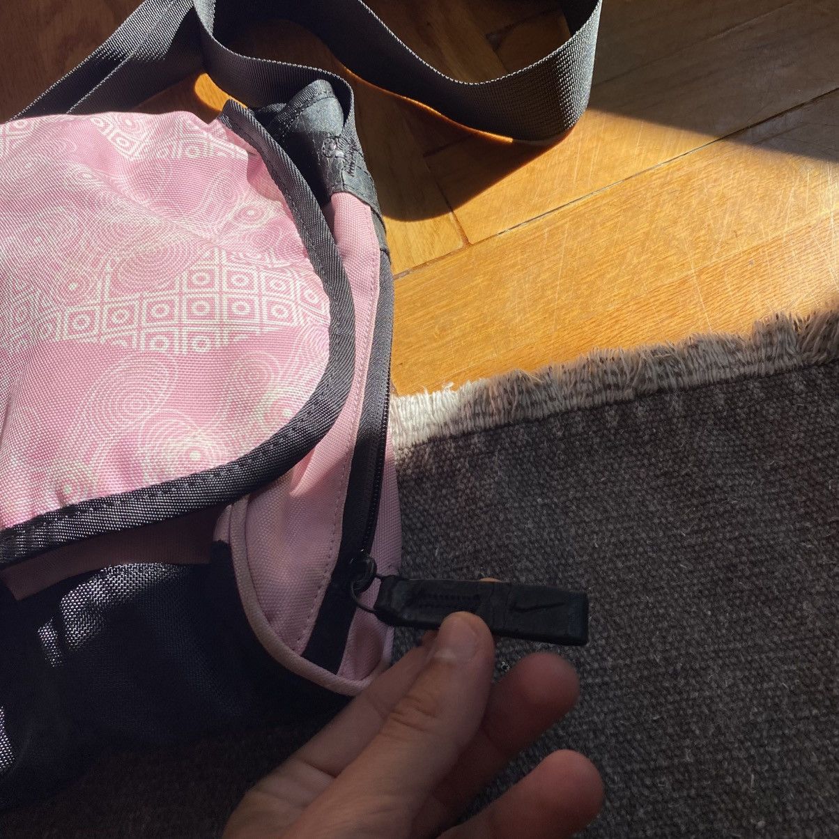 Nike NIKE Y2K DRILL PINK AIR FORCE CORDURA BAG Size ONE SIZE - 6 Thumbnail
