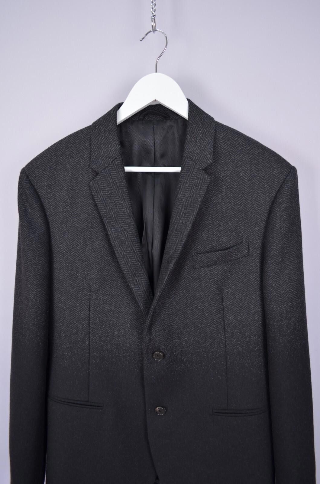 Neil Barrett Mens Neil Barrett Gradient Blazer Jacket Wool US 44 Slim Fit Size US L / EU 52-54 / 3 - 2 Thumbnail