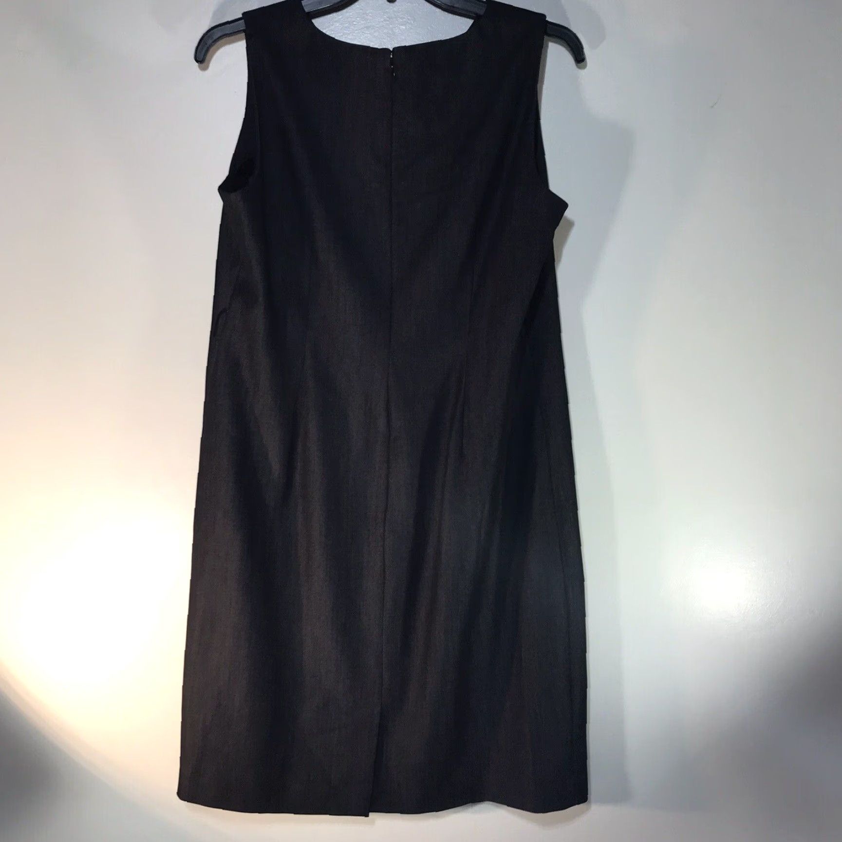 Calvin Klein Calvin Klein Women's Midi Dress Adult Plus Size 16W Black A-Line Sleeveless Business Casual Party Size XXL / US 16-18 / IT 52-54 - 4 Thumbnail