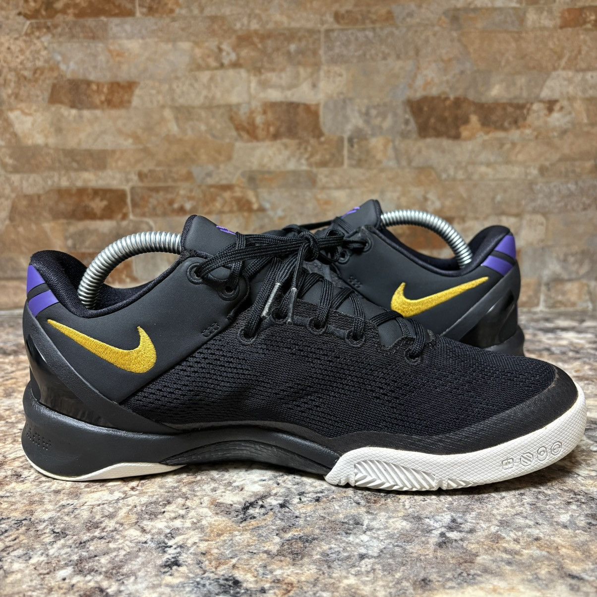 Nike Nike Kobe 8 Protro Lakers Away Size 6.5Y Size US 6.5 / EU 39-40 - 6 Thumbnail