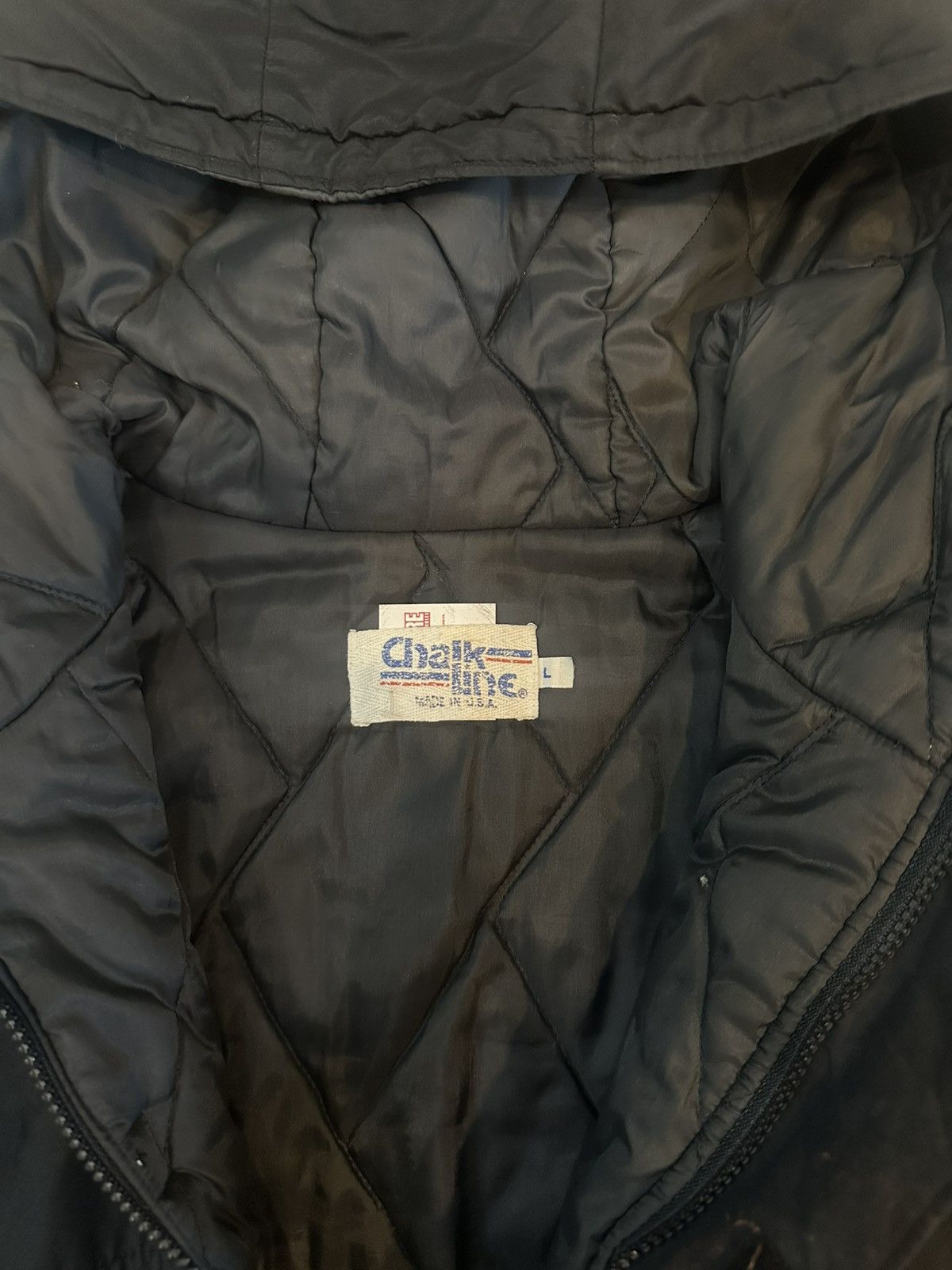 Chalk Line × NFL × Vintage Vinage Oakland Raiders Chalk Line Puffer Jacket Size US L / EU 52-54 / 3 - 5 Thumbnail