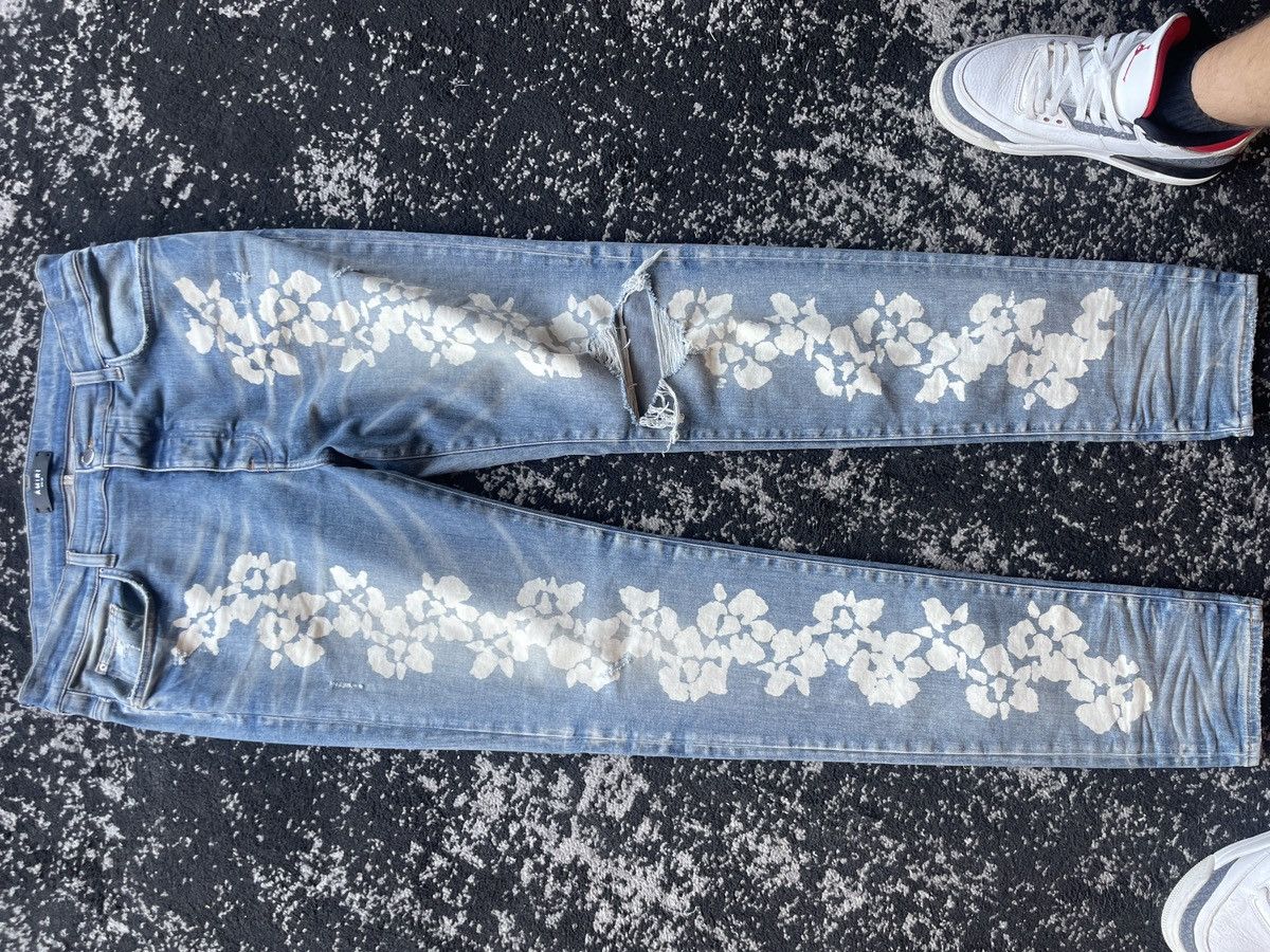 Amiri Amiri Hibiscus print Size US 38 / EU 54 - 1 Thumbnail