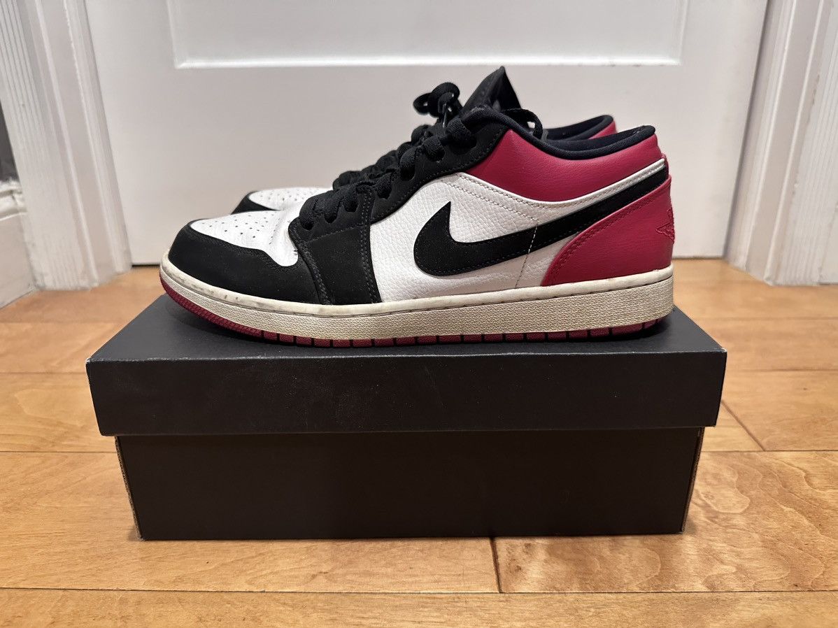 Jordan 1 Low Black Toe 2019 Footwear