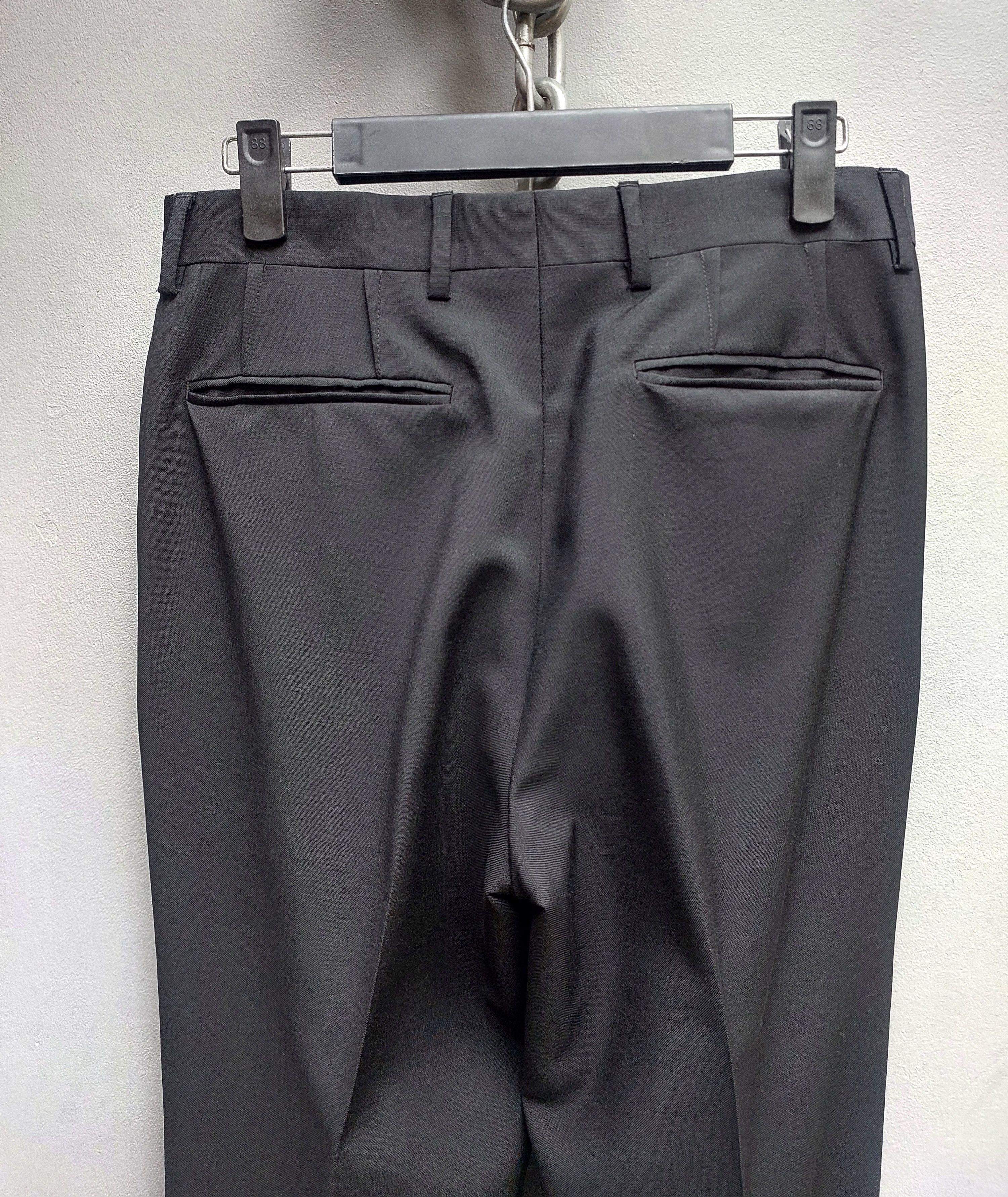 Raf Simons Raf Simons Flat Front Tailored Wool Trouser Size US 44 / EU 60 - 12 Thumbnail