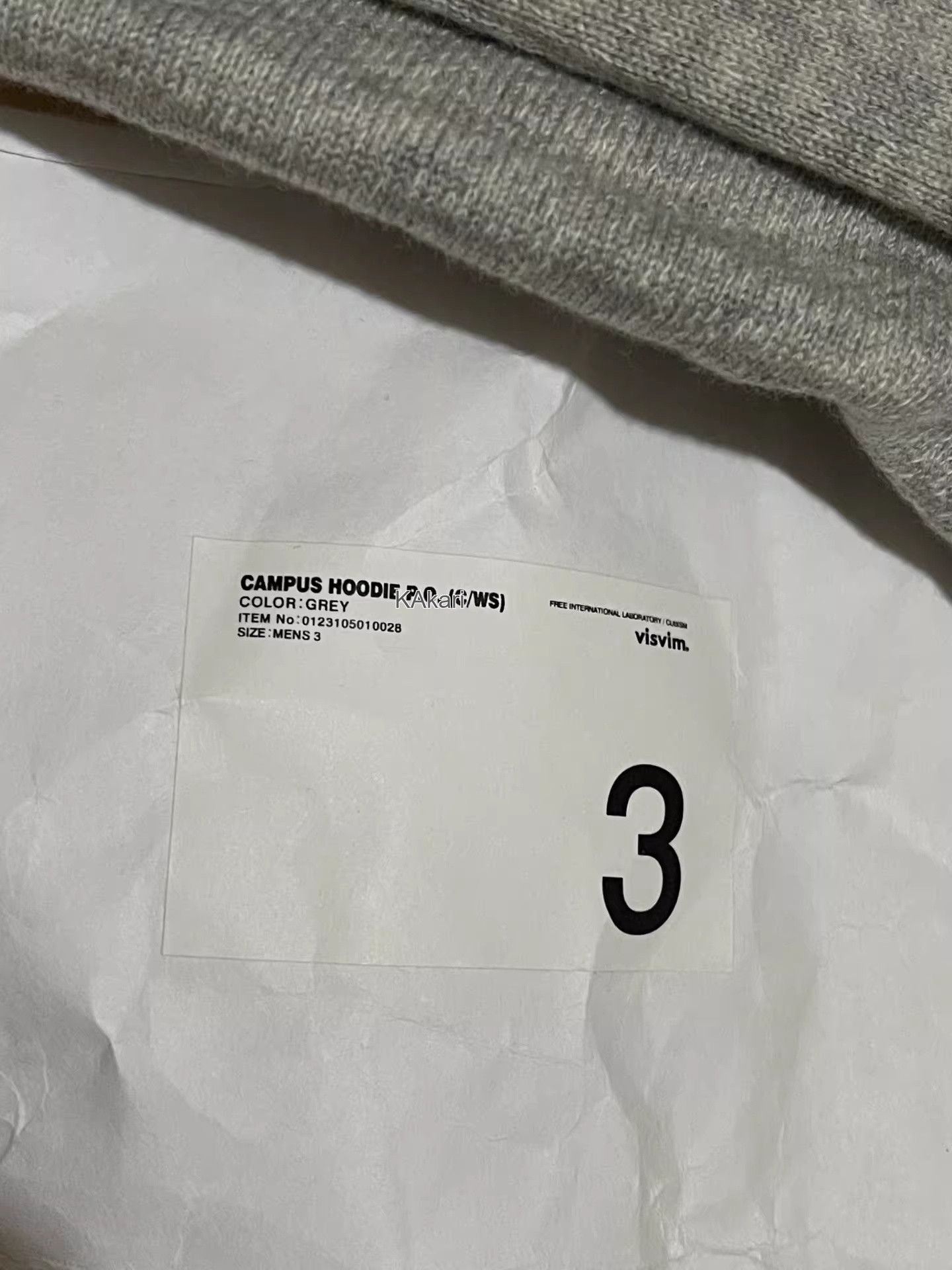 Visvim VISVIM 23SS CAMPUS HOODIE P.O. Size US L / EU 52-54 / 3 - 4 Thumbnail