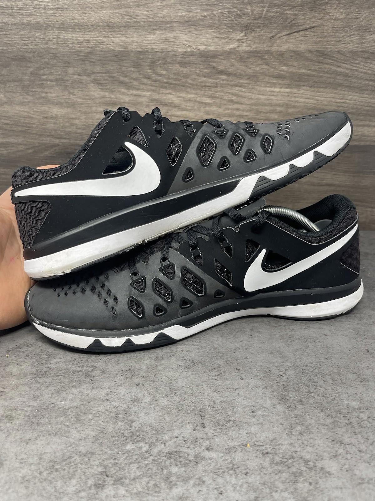 Nike Nike Train Speed 4 Shoes Mens Size 12 Black White Sneakers Size US 12 / EU 45 - 7 Thumbnail