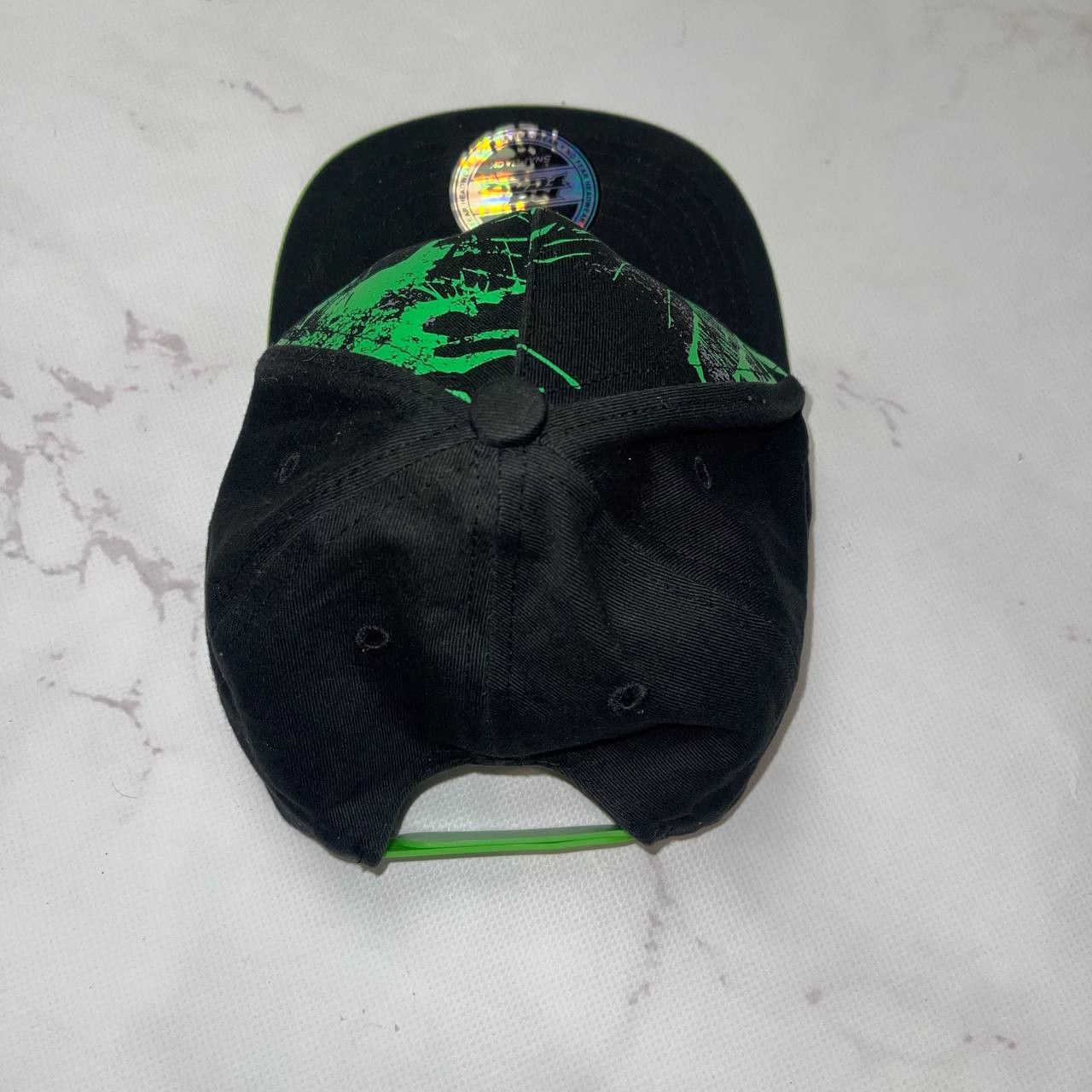 No Fear No Fear Green Black Baseball Cap Hat Adjustable Strap Size ONE SIZE - 7 Thumbnail