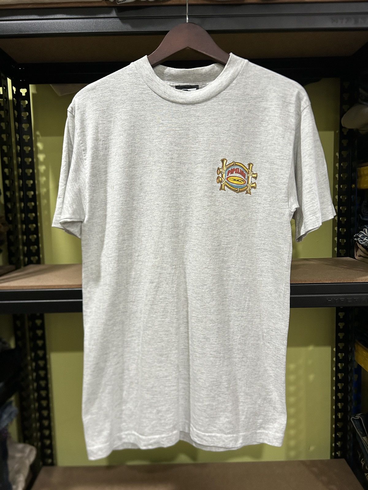 Vintage Vintage 1990s Pipeline USA Surf Flames Designs Tee Size US M / EU 48-50 / 2 - 2 Thumbnail