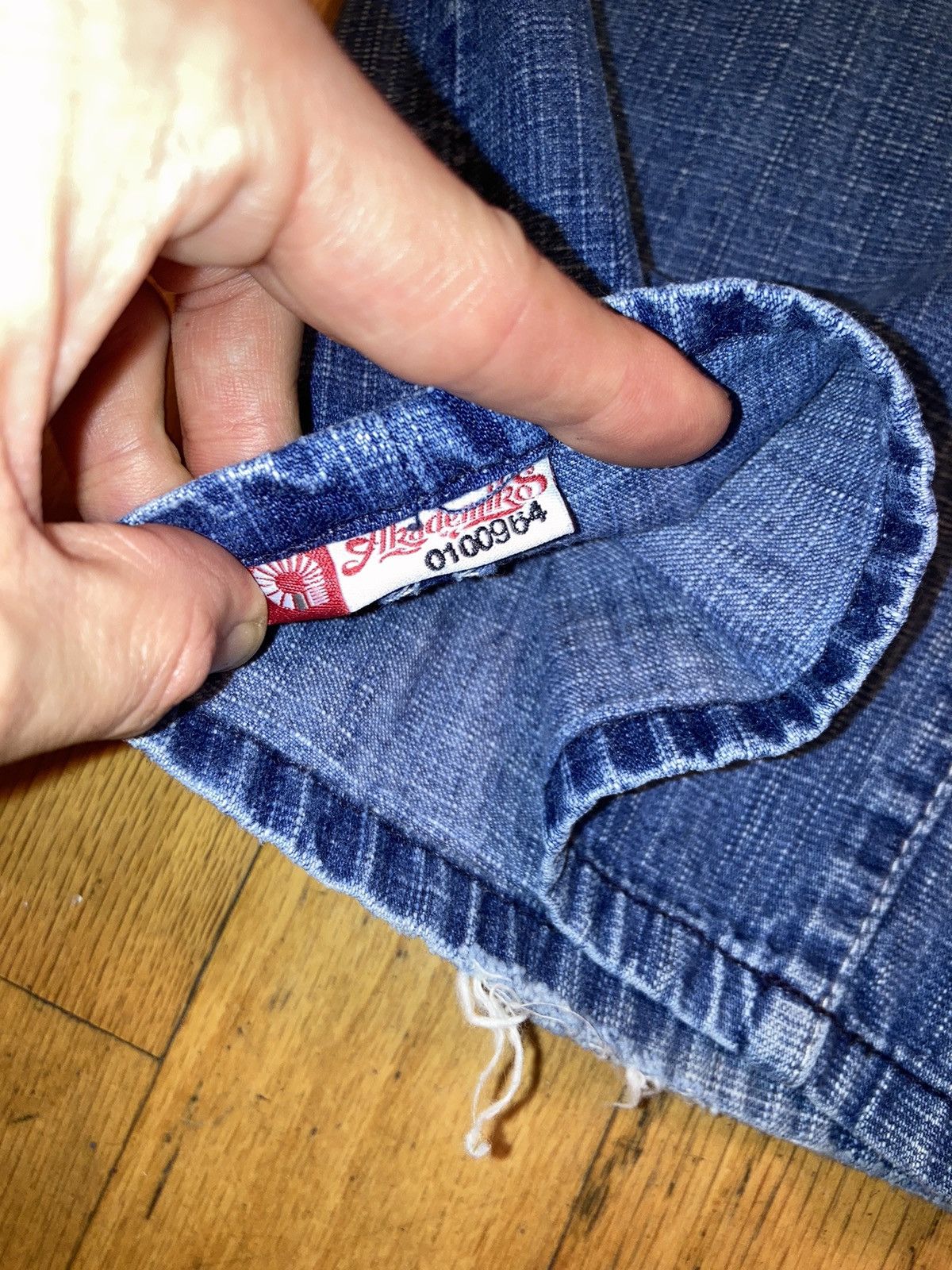 Akademiks × Vintage VTG Y2K AKADEMIKS Baggy denim jeans 34x30 Size US 34 / EU 50 - 12 Thumbnail