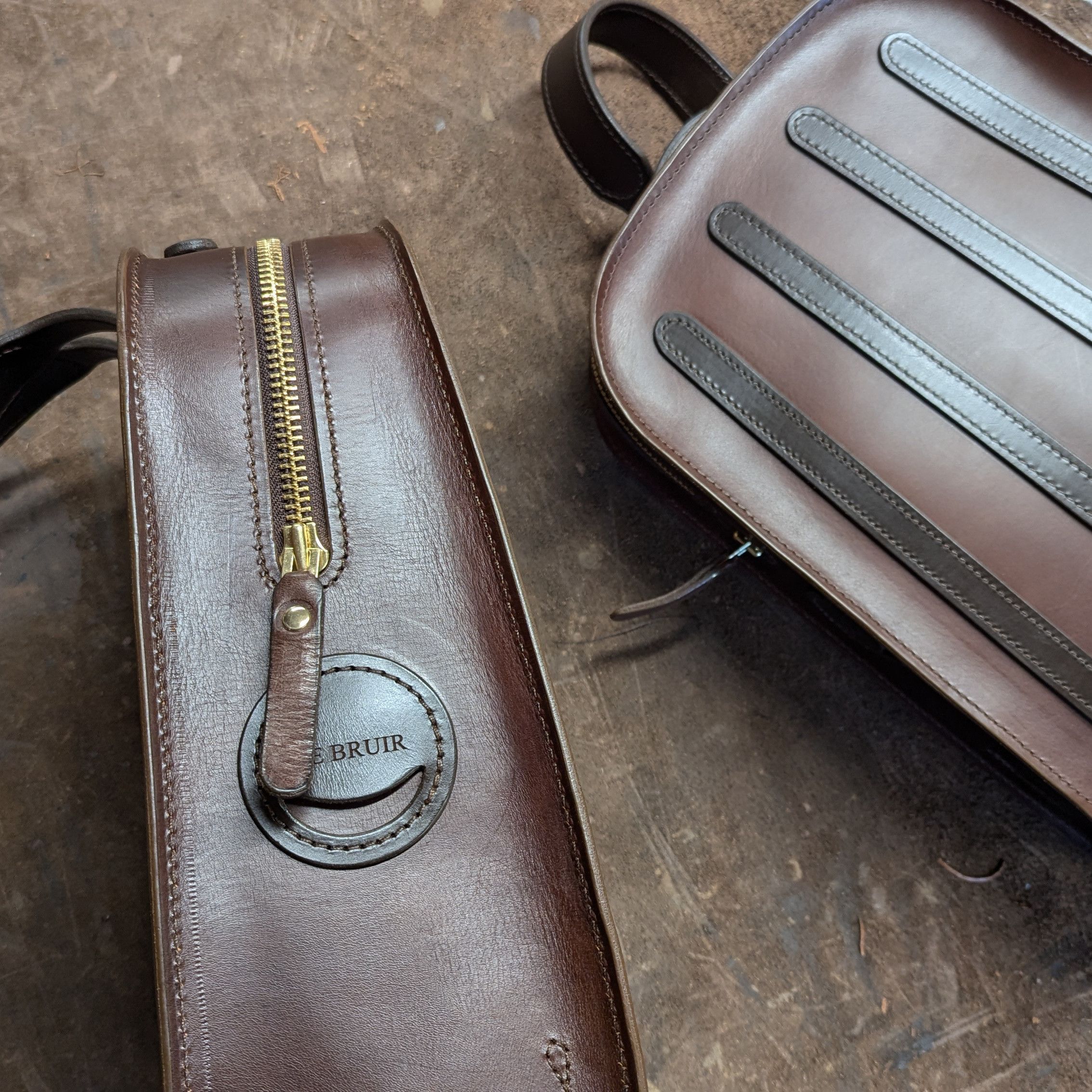 Handmade Leather Backpack | Rucksack | Handmade in Ireland Size ONE SIZE - 3 Thumbnail