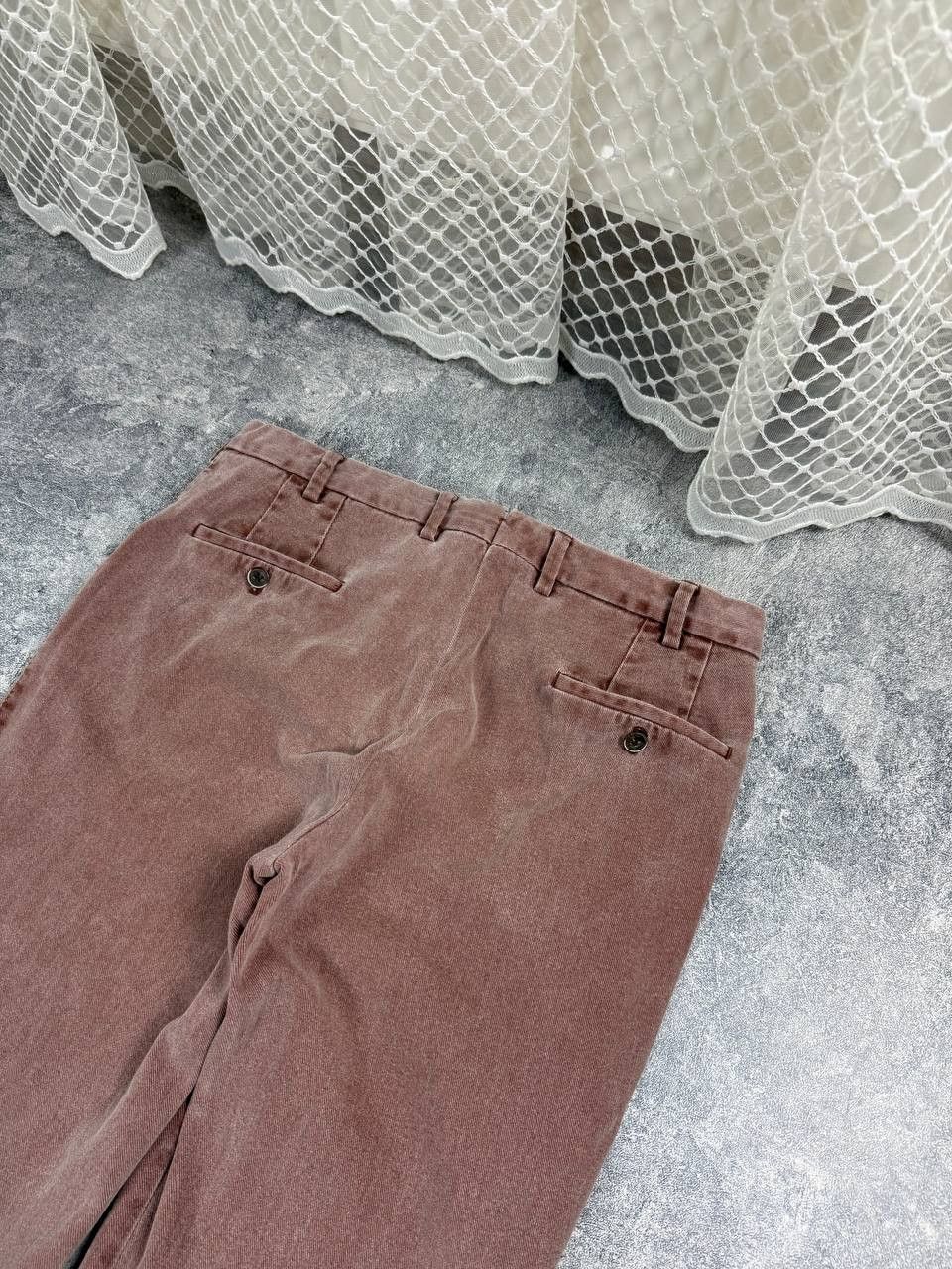 Suitsupply Suitsupply Men’s Pants Cotton Burgundy SIze Eu48 Size US 32 / EU 48 - 13 Thumbnail