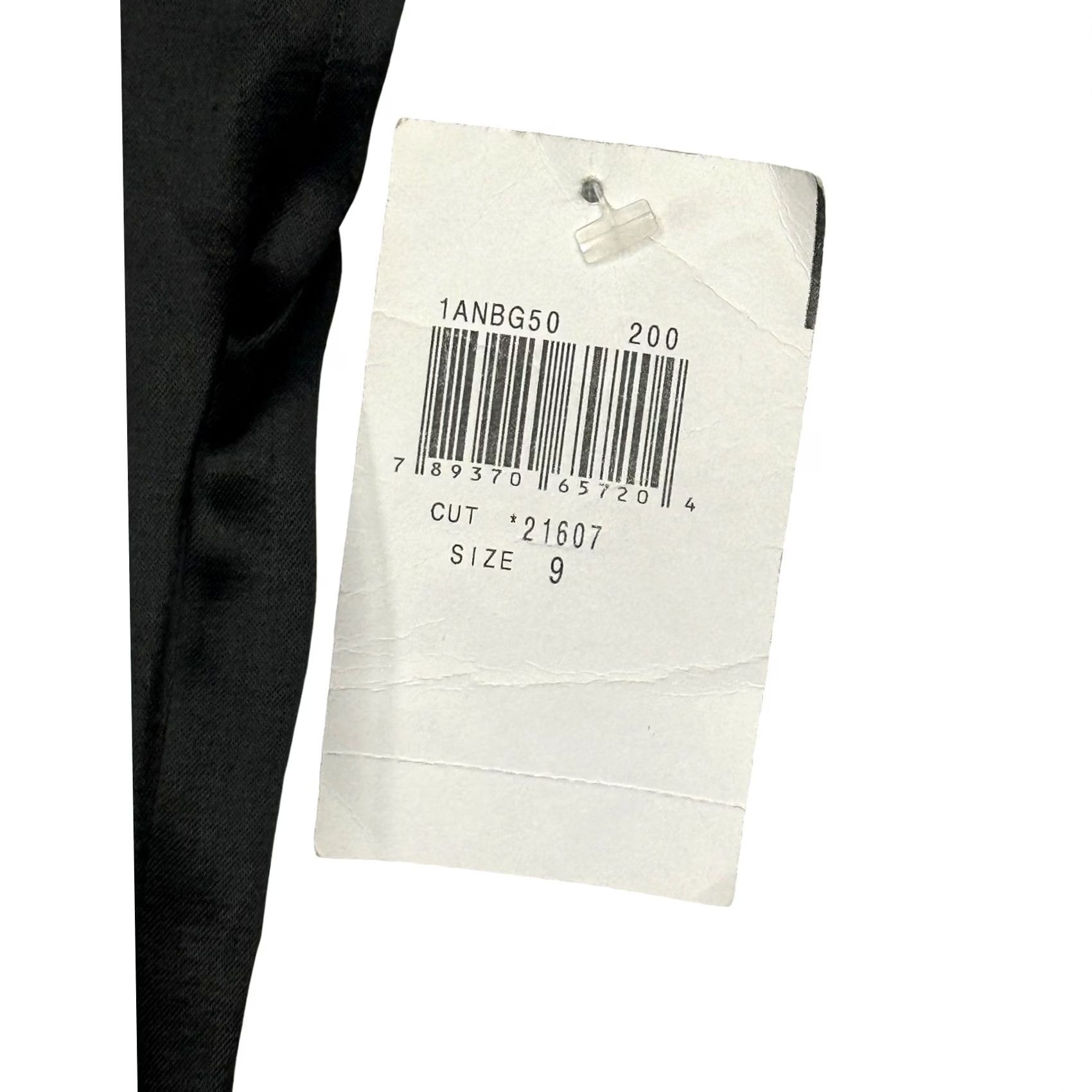 Vintage VINTAGE Rampage Black Satin Sleeveless Mini Shift Dress Square Neck Party Cocktail Women 9 Size M / US 6-8 / IT 42-44 - 7 Thumbnail