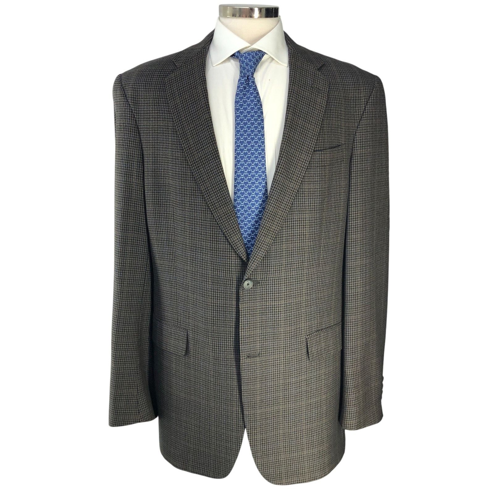 Hart Schaffner Marx Hart Schaffner Marx HSM Gold Trumpeter Size 42XL Sport Coat Size 42L - 13 Thumbnail