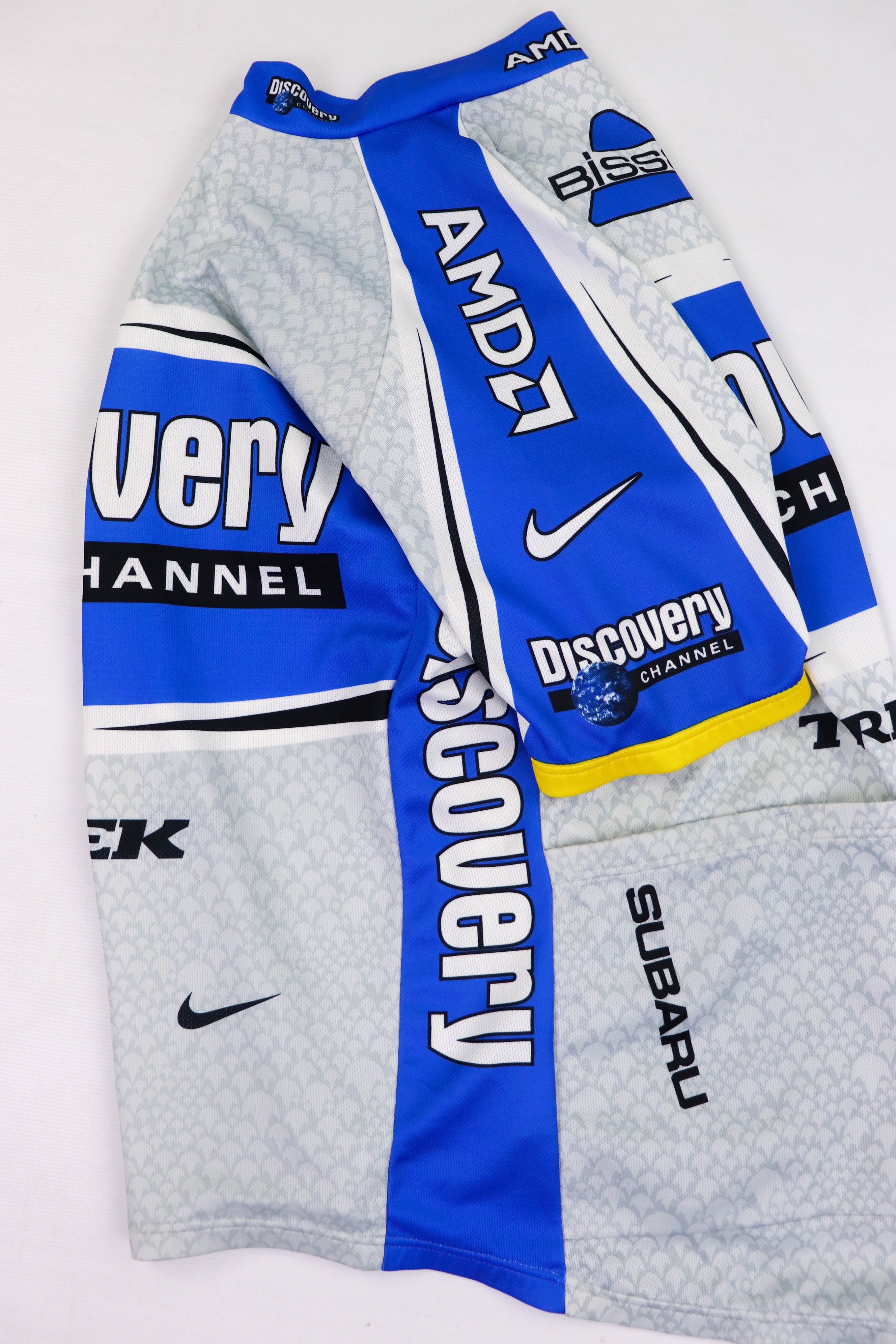 Nike Nike 00s Vintage DriFit Discovery Channel Zip Cycling Jersey Size US M / EU 48-50 / 2 - 5 Thumbnail