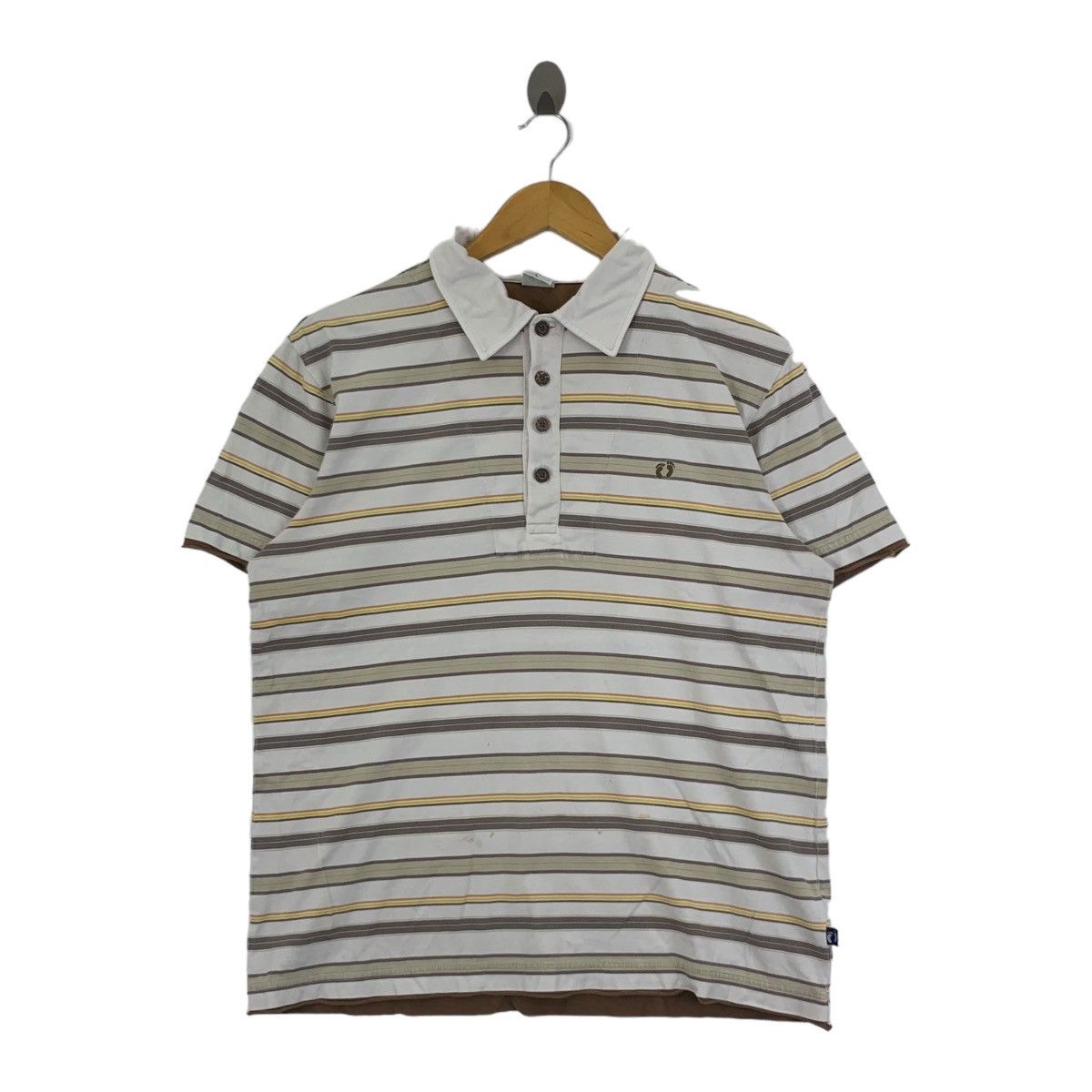Hang Ten Vintage HANG TEN HAWAII Surf Aloha Striped Polo Size US L / EU 52-54 / 3 - 1 Thumbnail