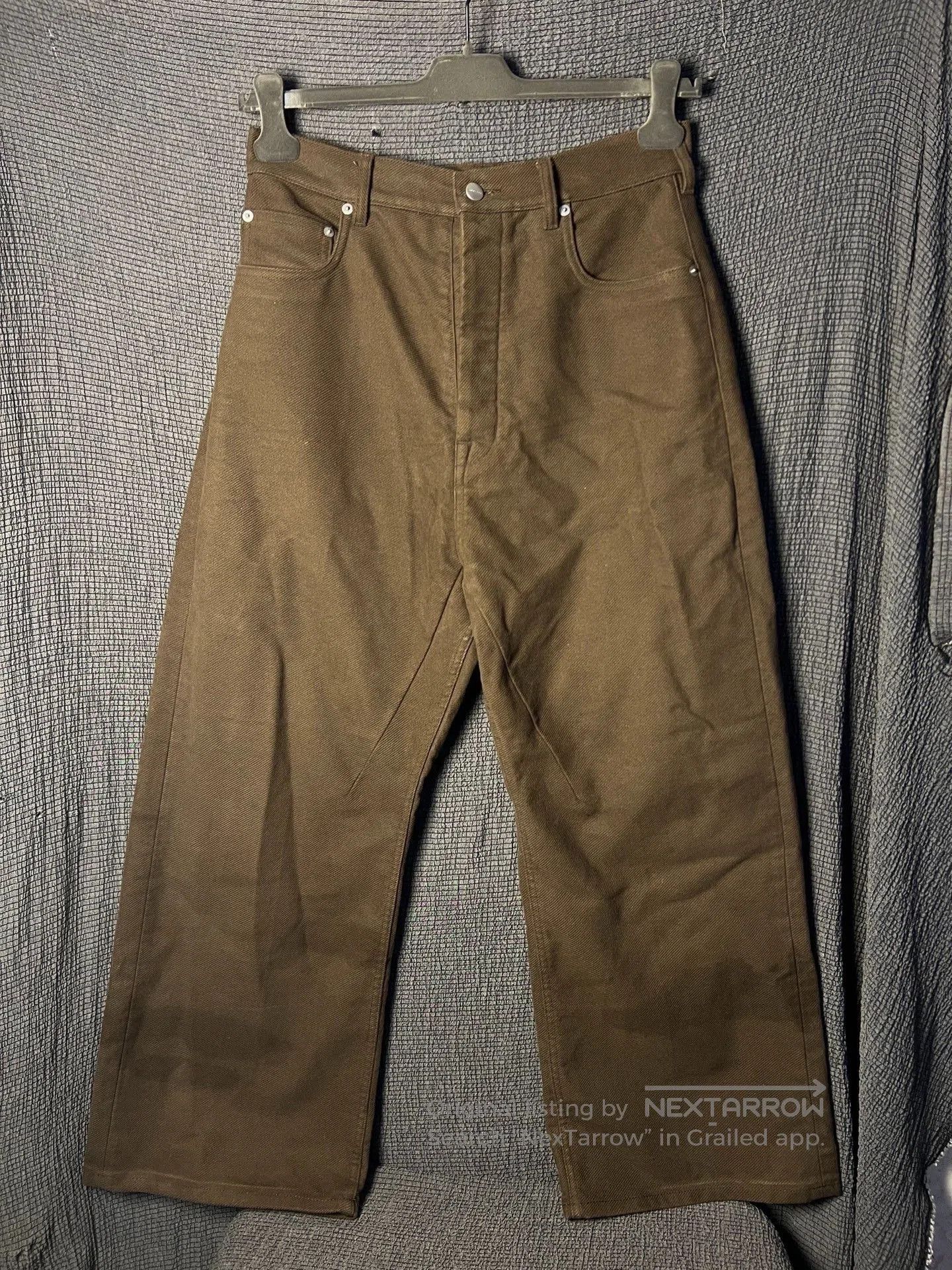 Rick Owens Rick Owens 23FW Geth Wide. Size US 32 / EU 48 - 4 Thumbnail