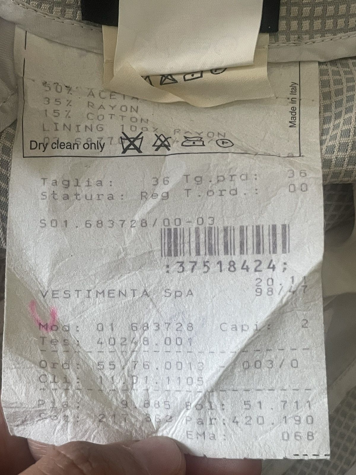 Giorgio Armani Giorgio Armani Pants Size 25" / US 0 / IT 36 - 4 Thumbnail