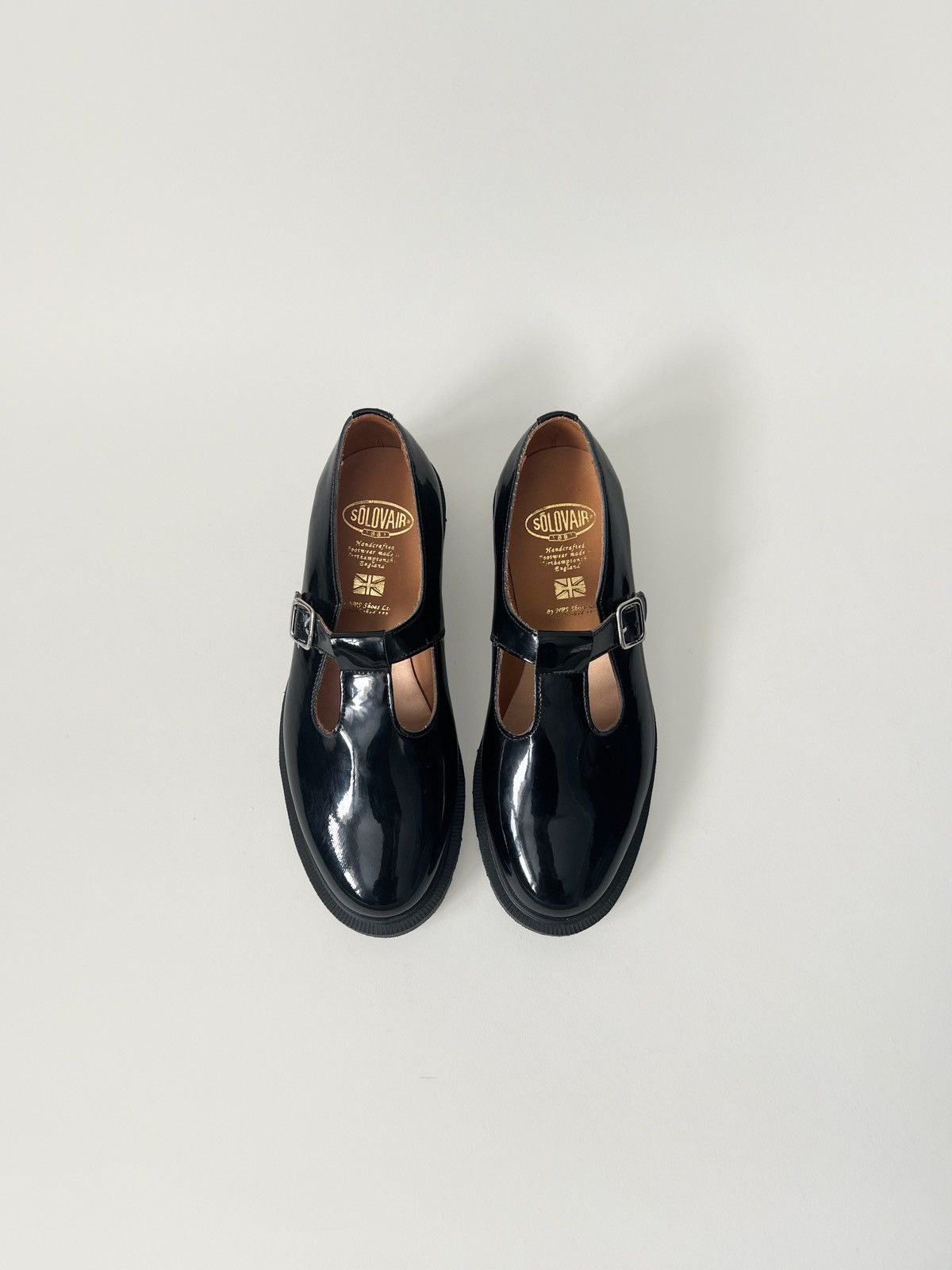 Dr. Martens Solovair Patent Leather Mary Janes Size US 8 / IT 38 - 1 Thumbnail