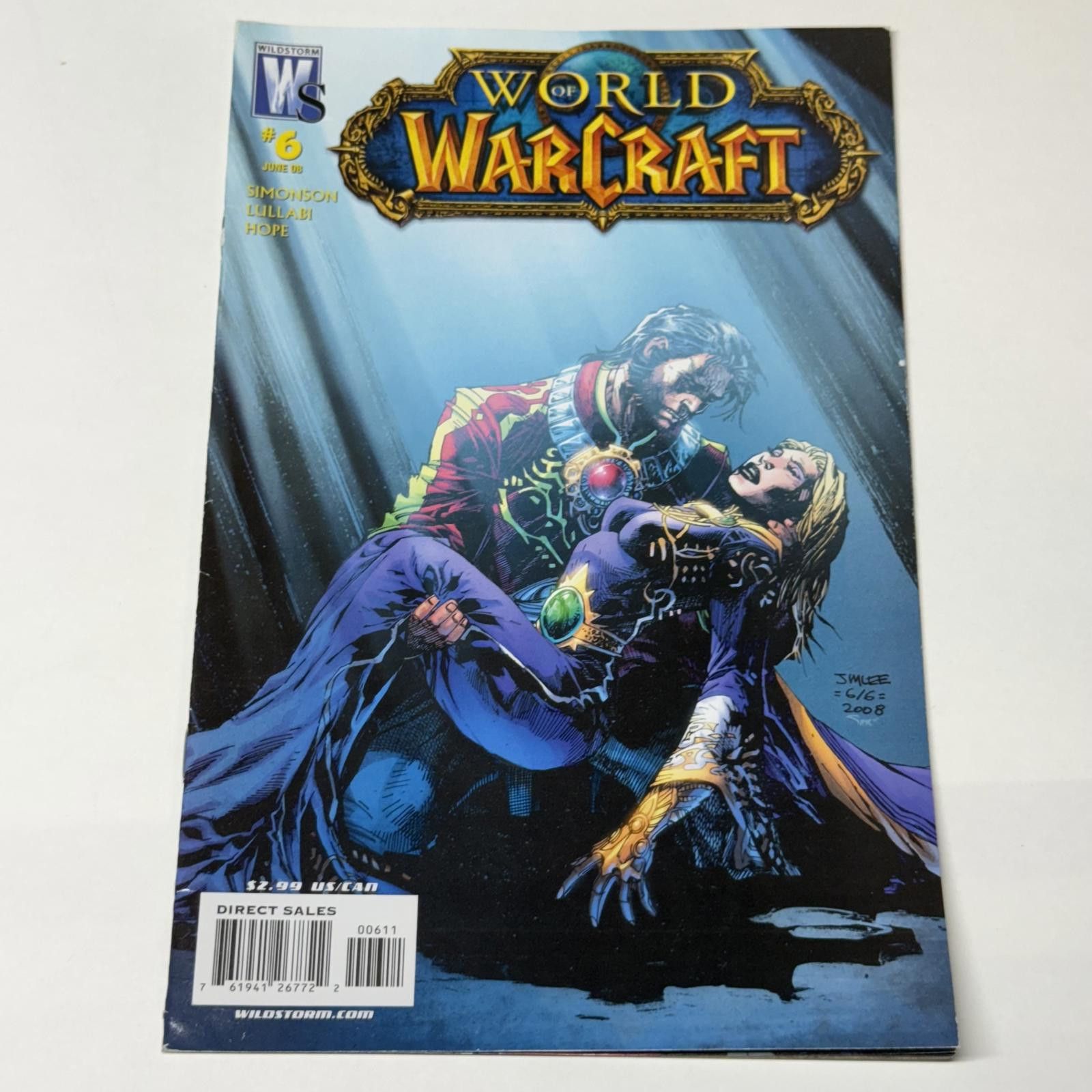 Designer Wildstorm World of Warcraft #1 JUN 2008 WoW Comic Book 1st Size ONE SIZE - 2 Thumbnail