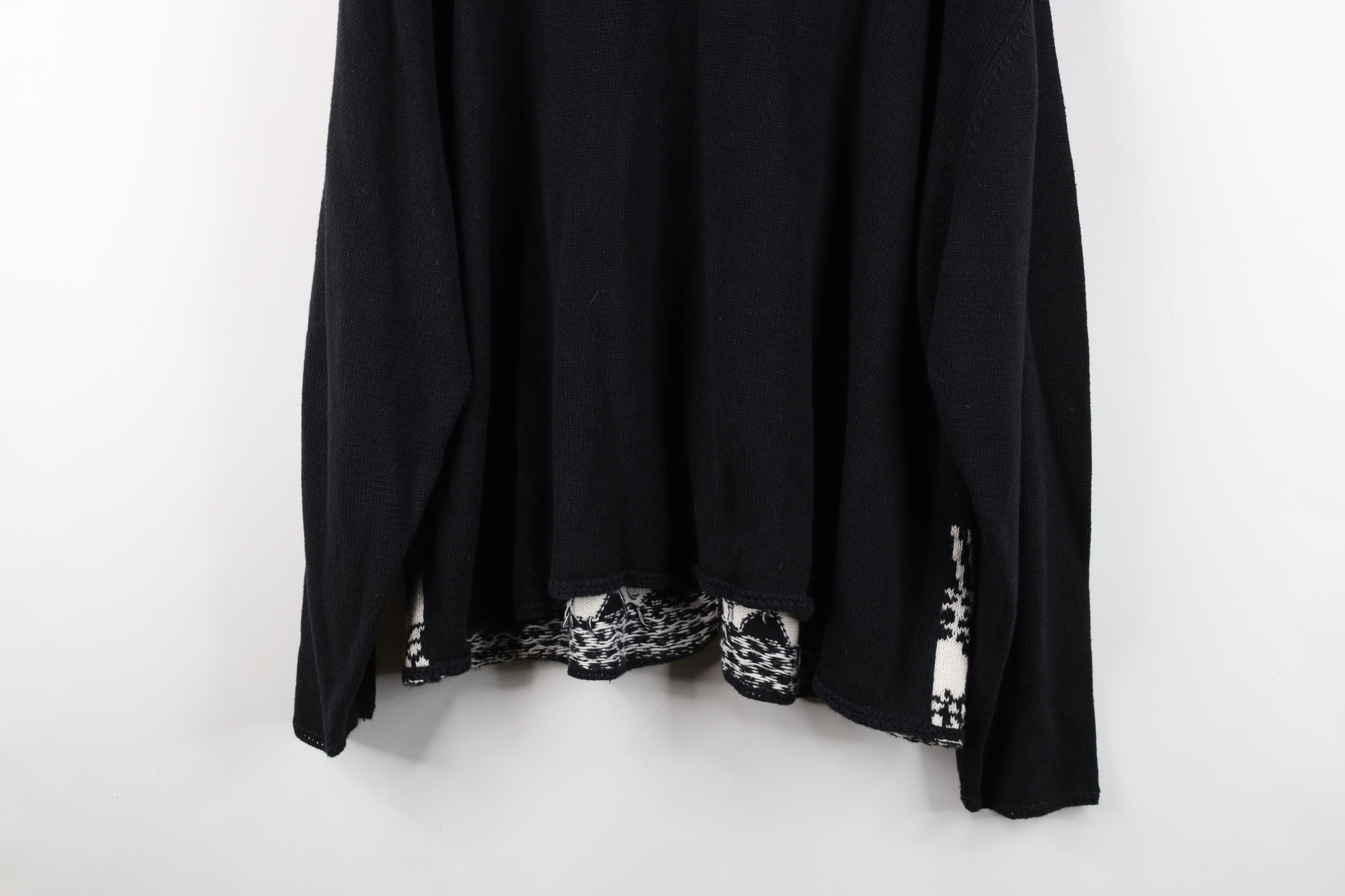 Vintage Vintage 90s Streetwear Animal Safari Knit Cardigan Sweater Size 3XL / US 20-22 - 9 Thumbnail