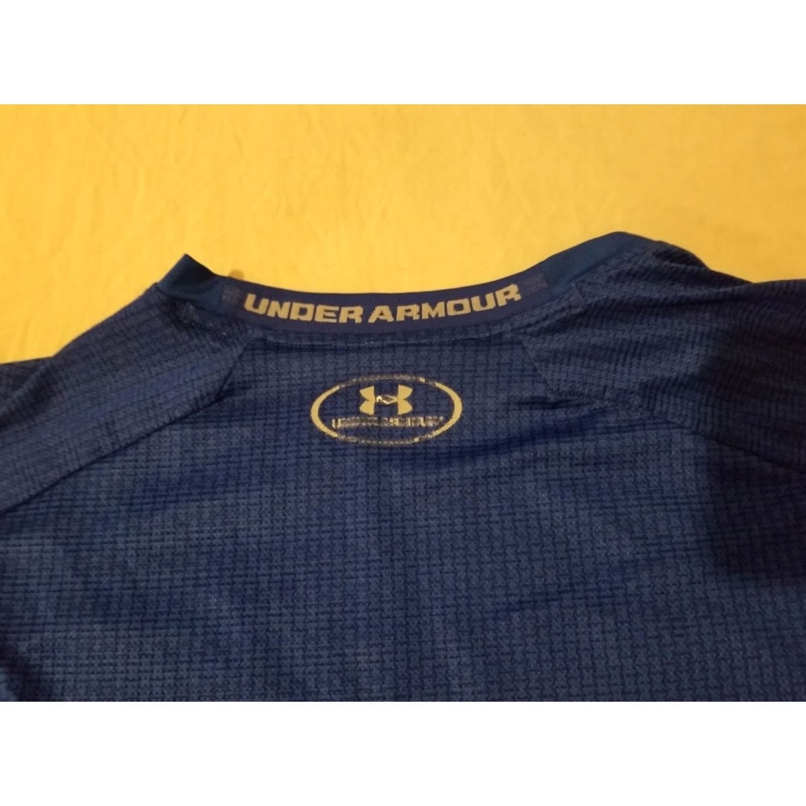 Under Armour Under armour Baseball Shirt Mens S Blue Long Sleeve Athletic T-Shirt Size US S / EU 44-46 / 1 - 5 Thumbnail