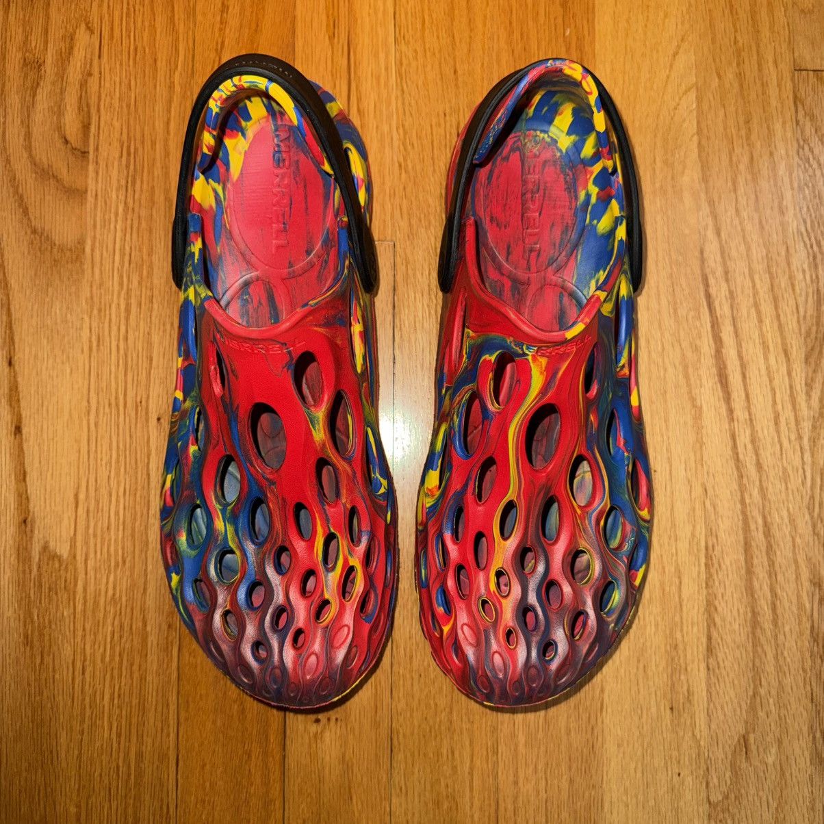 Merrell Merrell Rainbow Hydro Moc Water Shoe clog Blue Yellow Red 11 Size US 11 / EU 44 - 3 Thumbnail