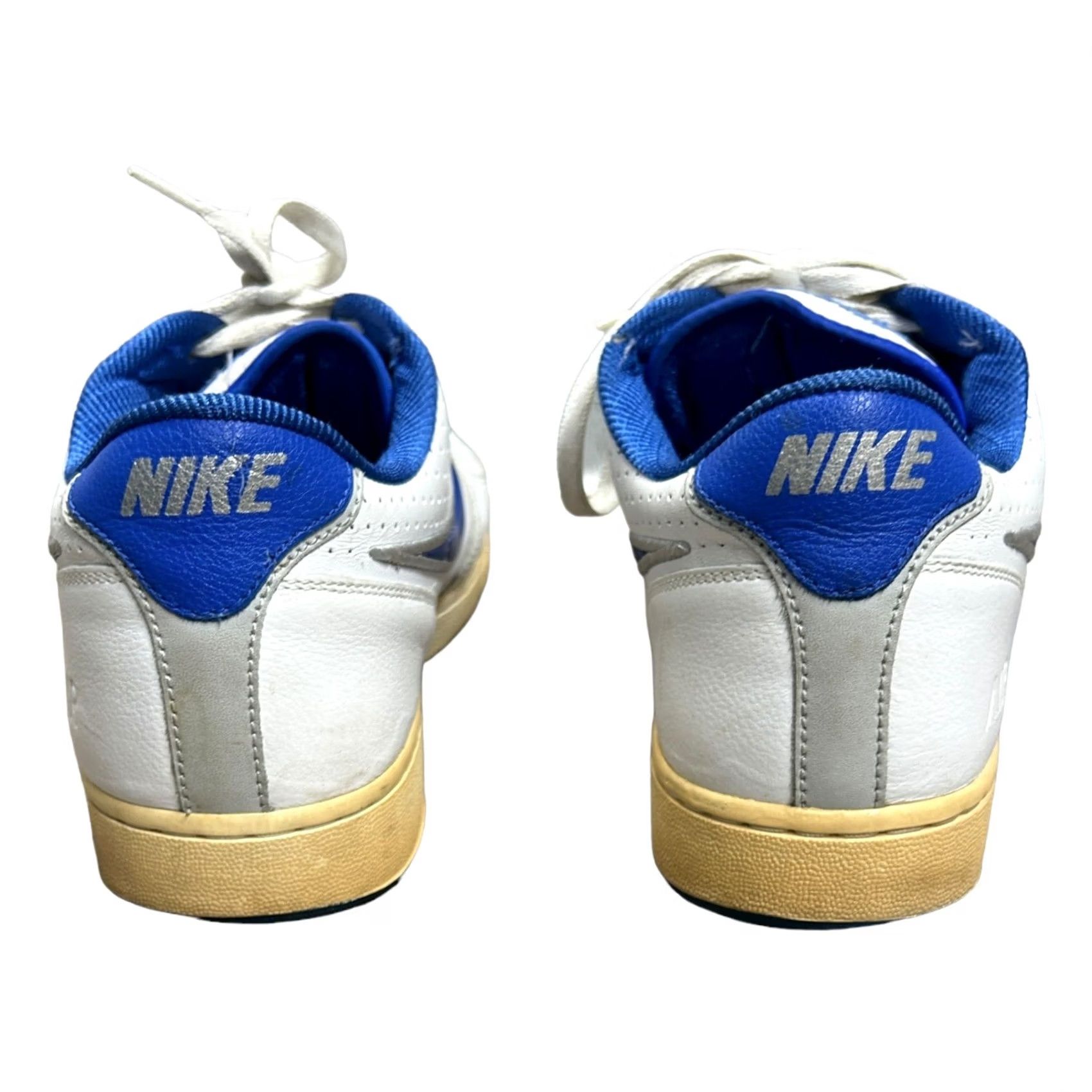 Nike Nike Air Zoom GT Sneaker Men 13 White Blue 2005 311191-141 Nike Air 2005 Casual Activewear Basketball Shoes Size US 13 / EU 46 - 3 Thumbnail