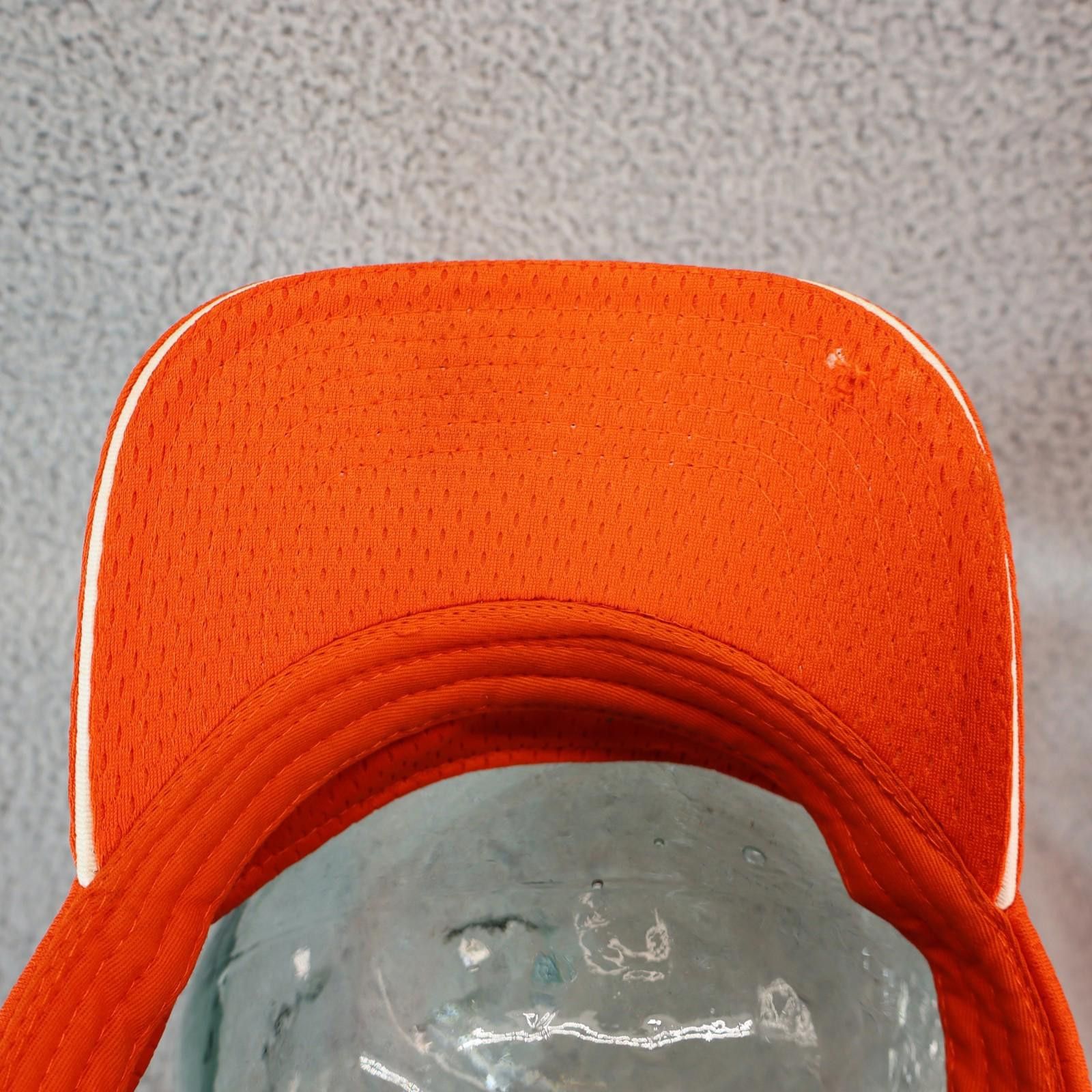Other Vtg Hooters Visor Owl's Nest Orange Mesh Hat Cap Otto Size ONE SIZE - 8 Thumbnail