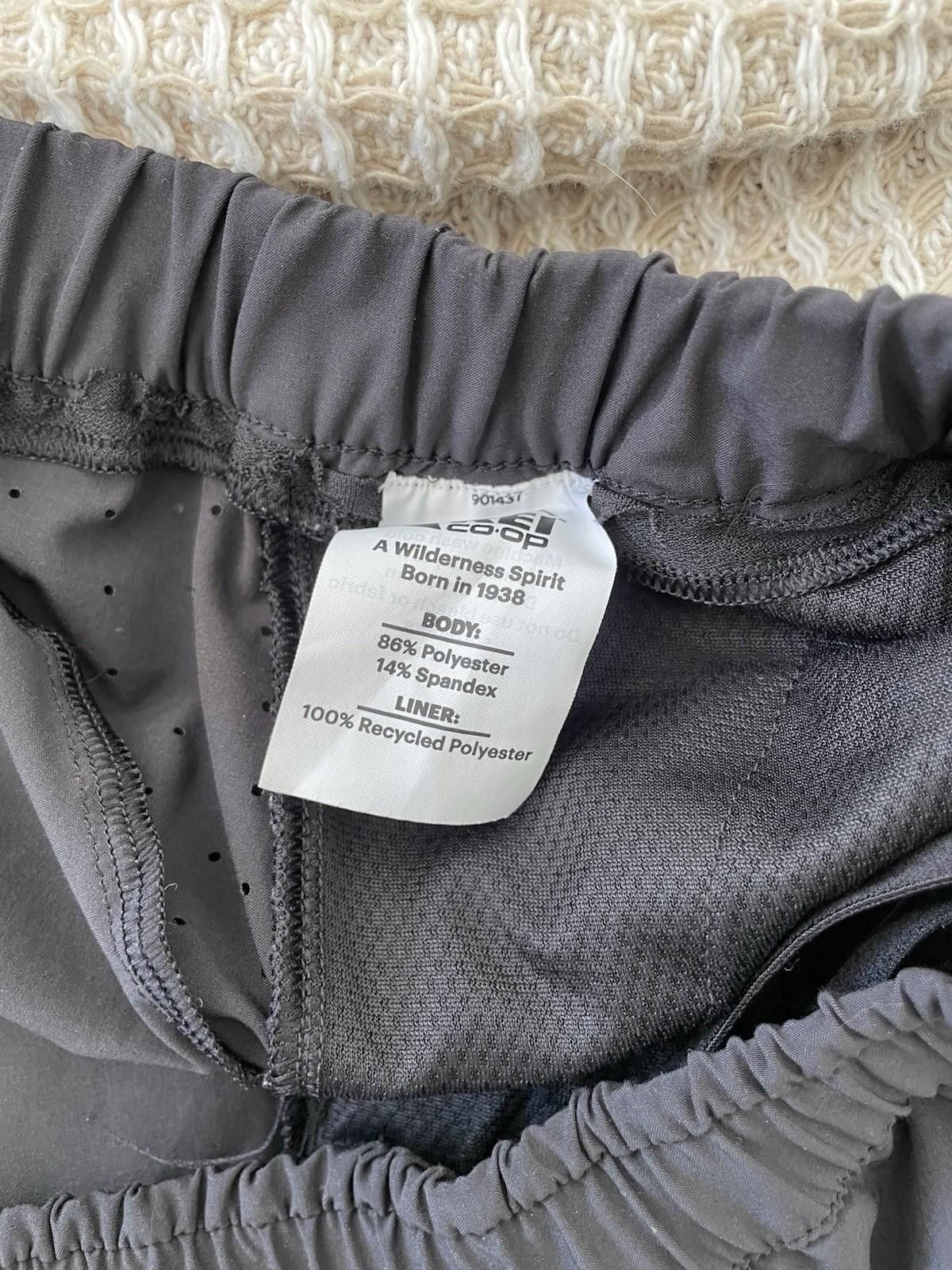 Rei REI Black Active Shorts Men Medium (No Liner) Size US 32 / EU 48 - 3 Thumbnail
