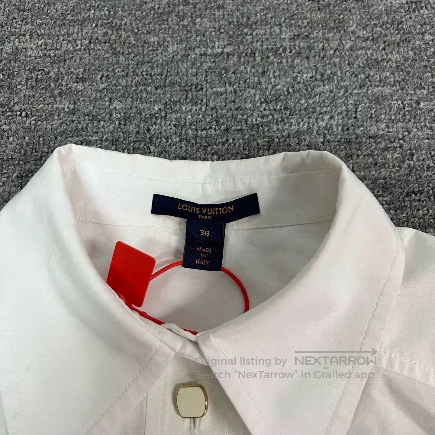 Louis Vuitton Louis Vuitton White Long. Size S / US 4 / IT 40 - 6 Thumbnail