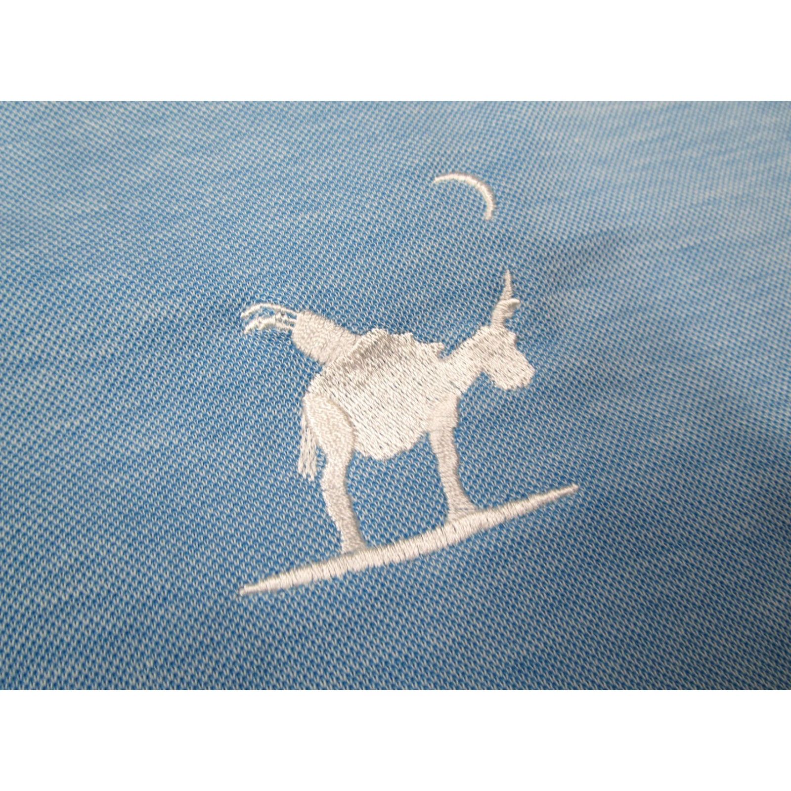 TravisMathew Travis Mathew Shirt Mens Large Blue Pima Blend Performance Polo Golf Logo Size US L / EU 52-54 / 3 - 4 Thumbnail