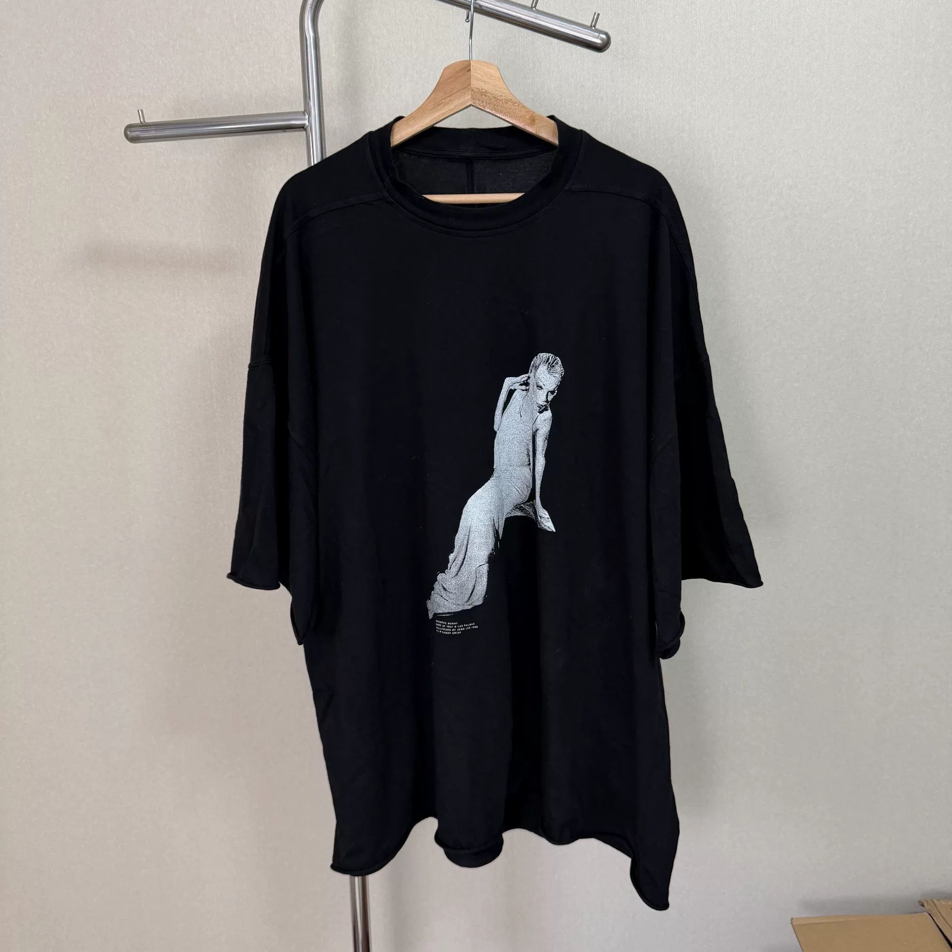Rick Owens × Rick Owens Drkshdw Rick Owens DRKSHDW Bleach Vomit T