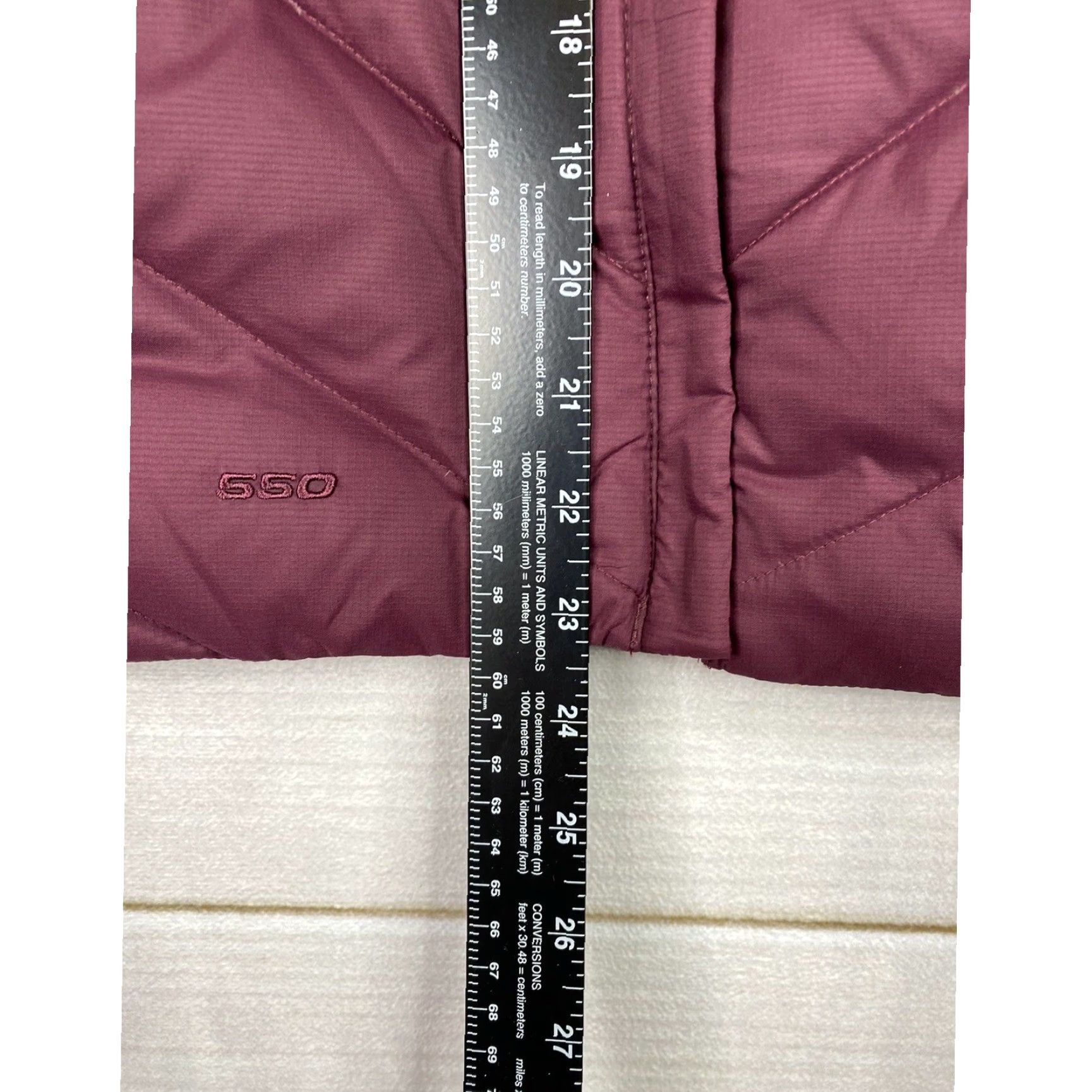 The North Face The North Face Vest Womens S Purple 550 Goose Down Aconcagua Puffer Jacket Zip Size S / US 4 / IT 40 - 6 Thumbnail