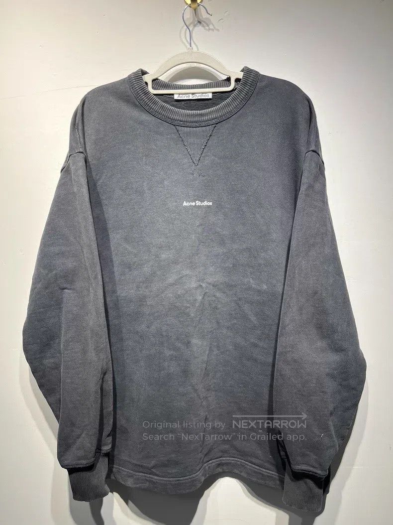 Acne Studios Acne Studios Round Neck Loose Fit Raglan Sleeve Sports Hoo Size US XS / EU 42 / 0 - 1 Thumbnail