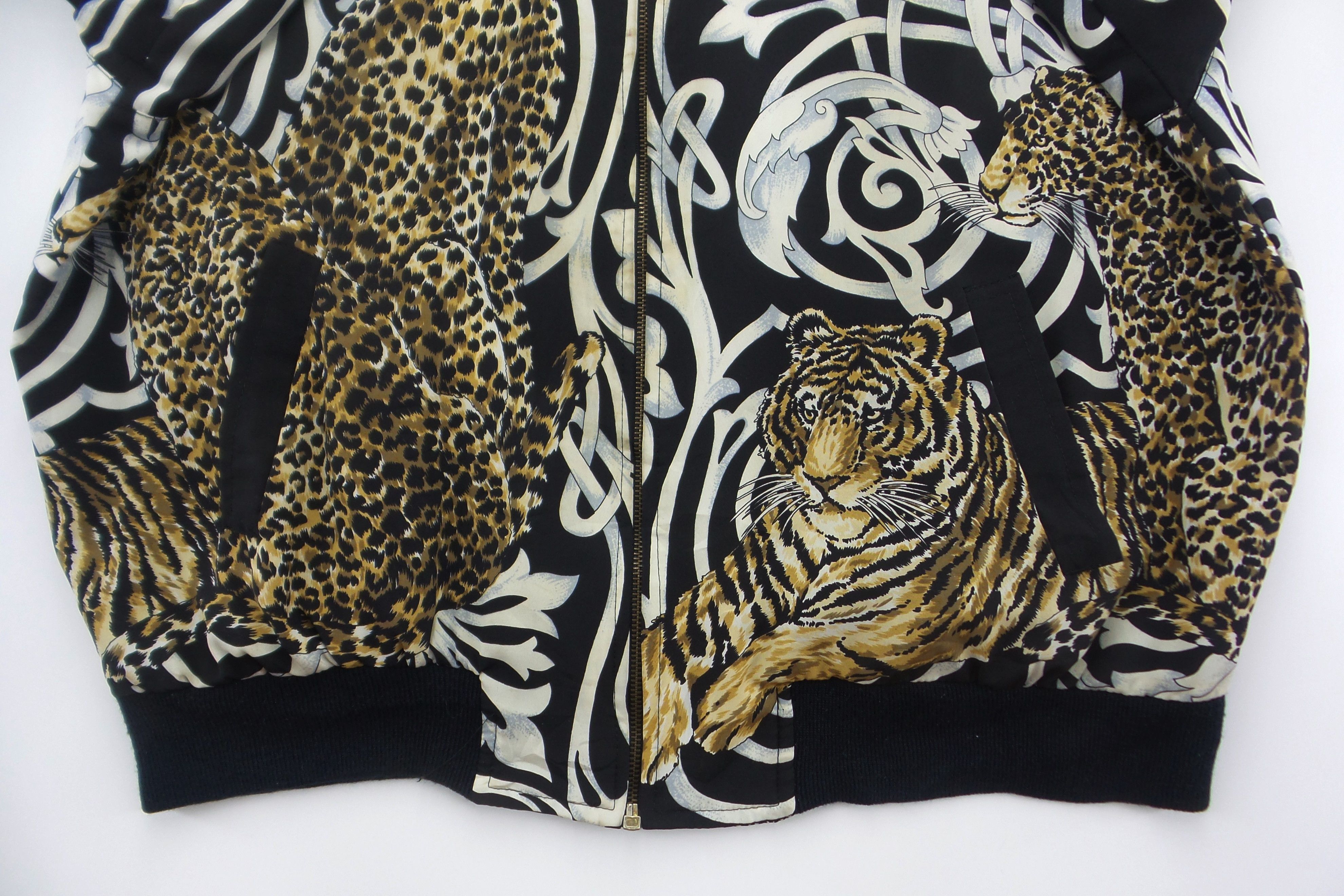 Japanese Brand Somang Korea Tiger Print Jackets Size US L / EU 52-54 / 3 - 6 Thumbnail