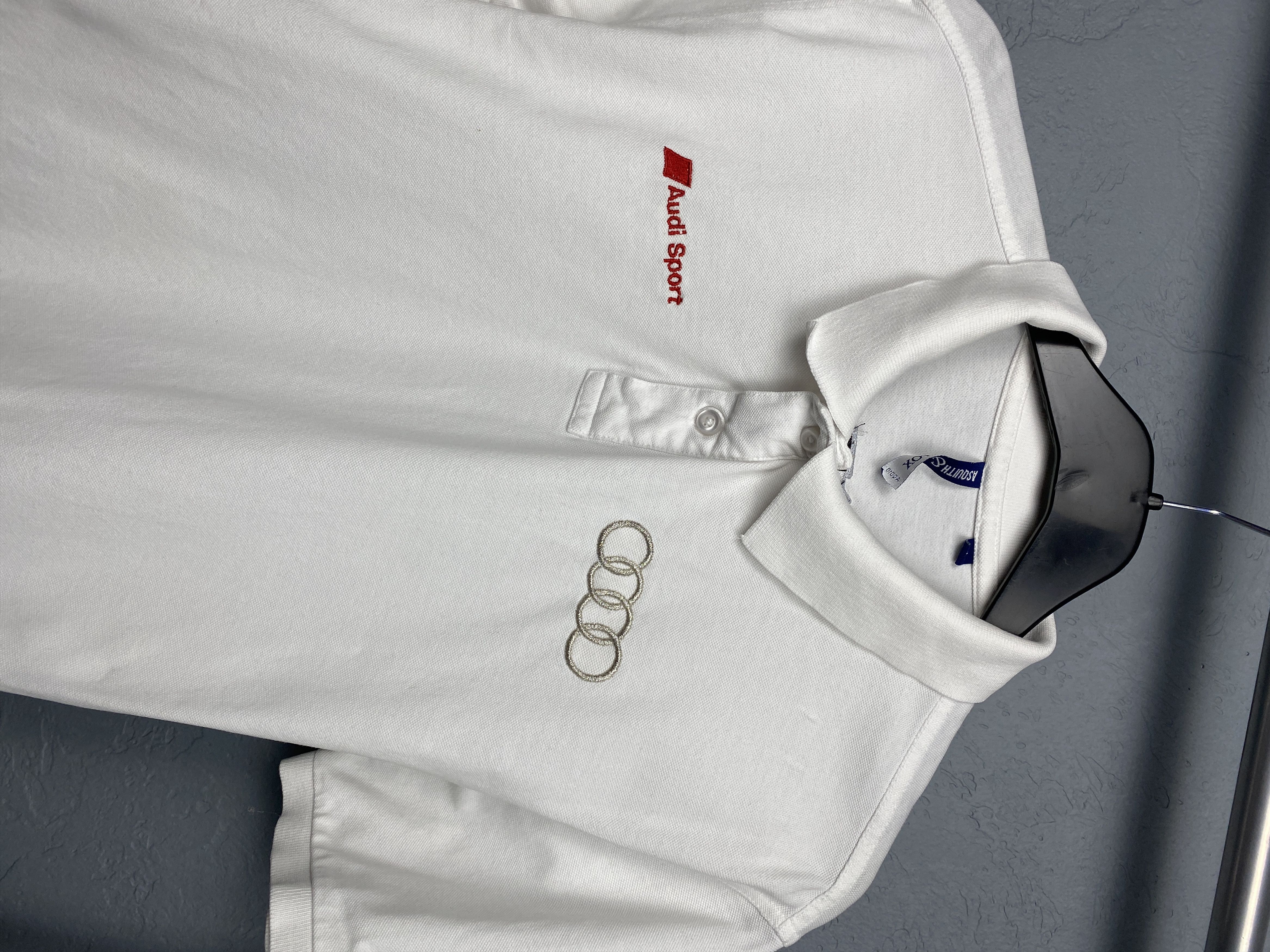Audi Audi RS Racing Team Vintage Polo Shirt Size US M / EU 48-50 / 2 - 2 Thumbnail