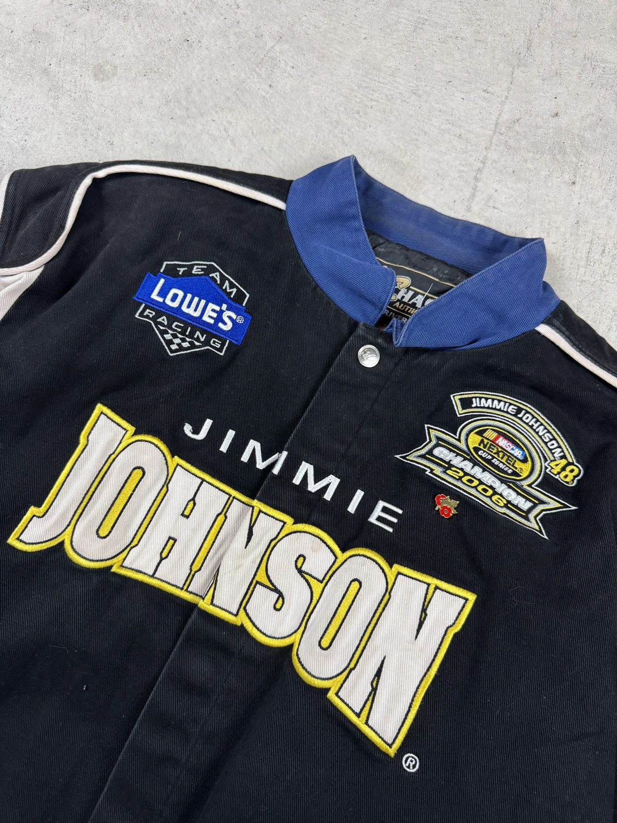 NASCAR 2000s Jimmy Johnson Racing Jacket Size US XL / EU 56 / 4 - 2 Thumbnail